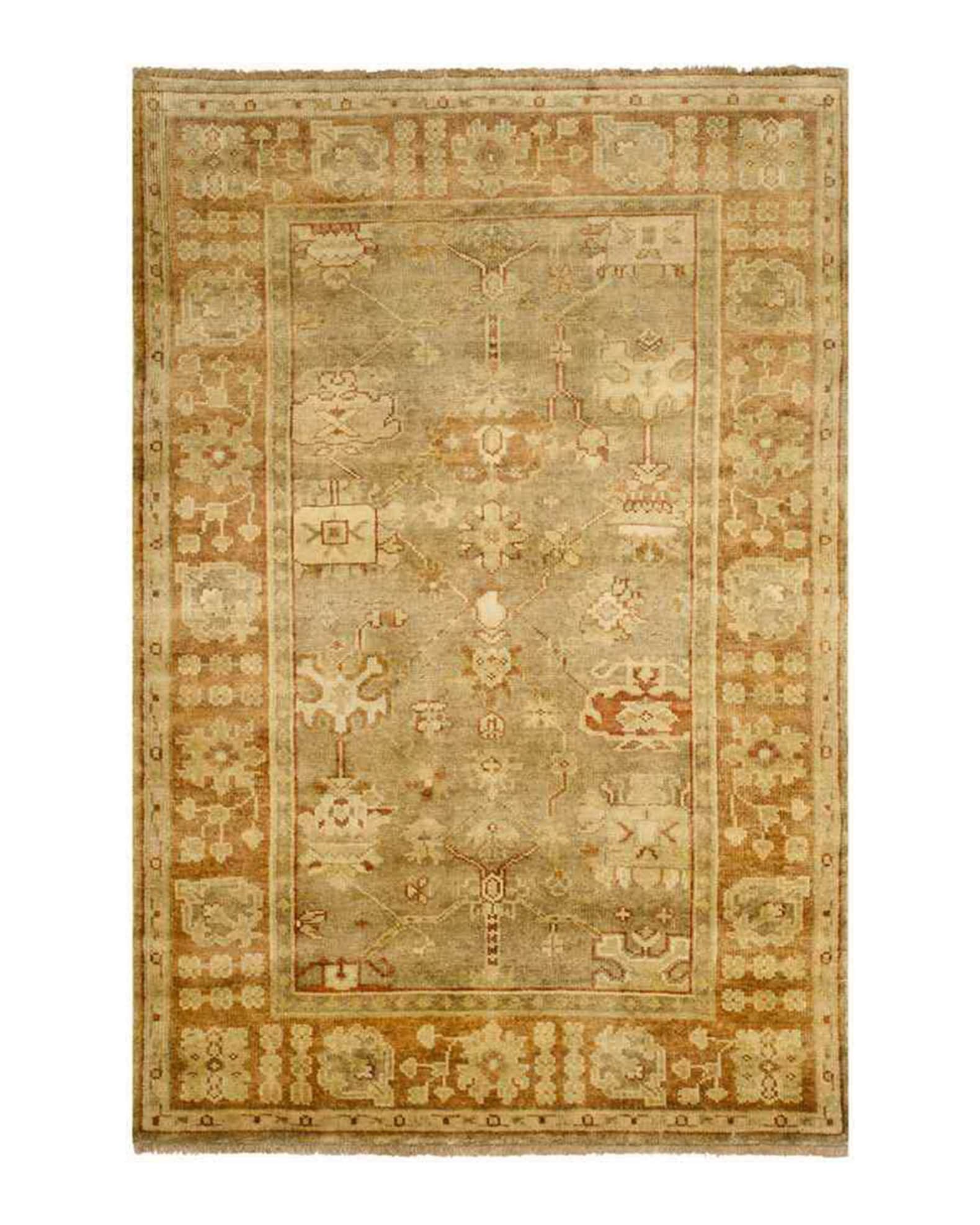Safavieh Eaton Hand Knotted Oushak Rug, 8' x 10' Horchow