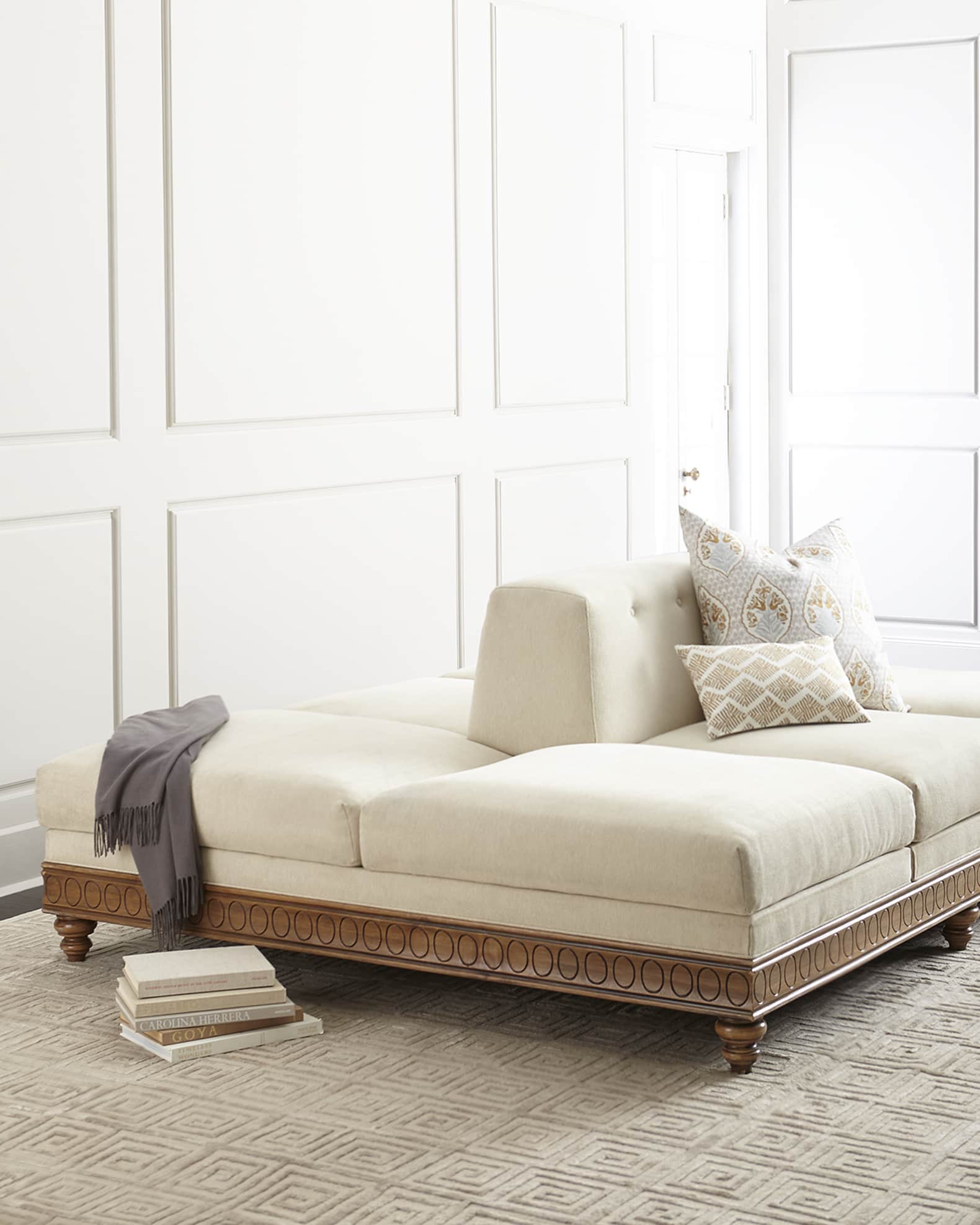 Peninsula Home Collection Serena Conversation Sofa