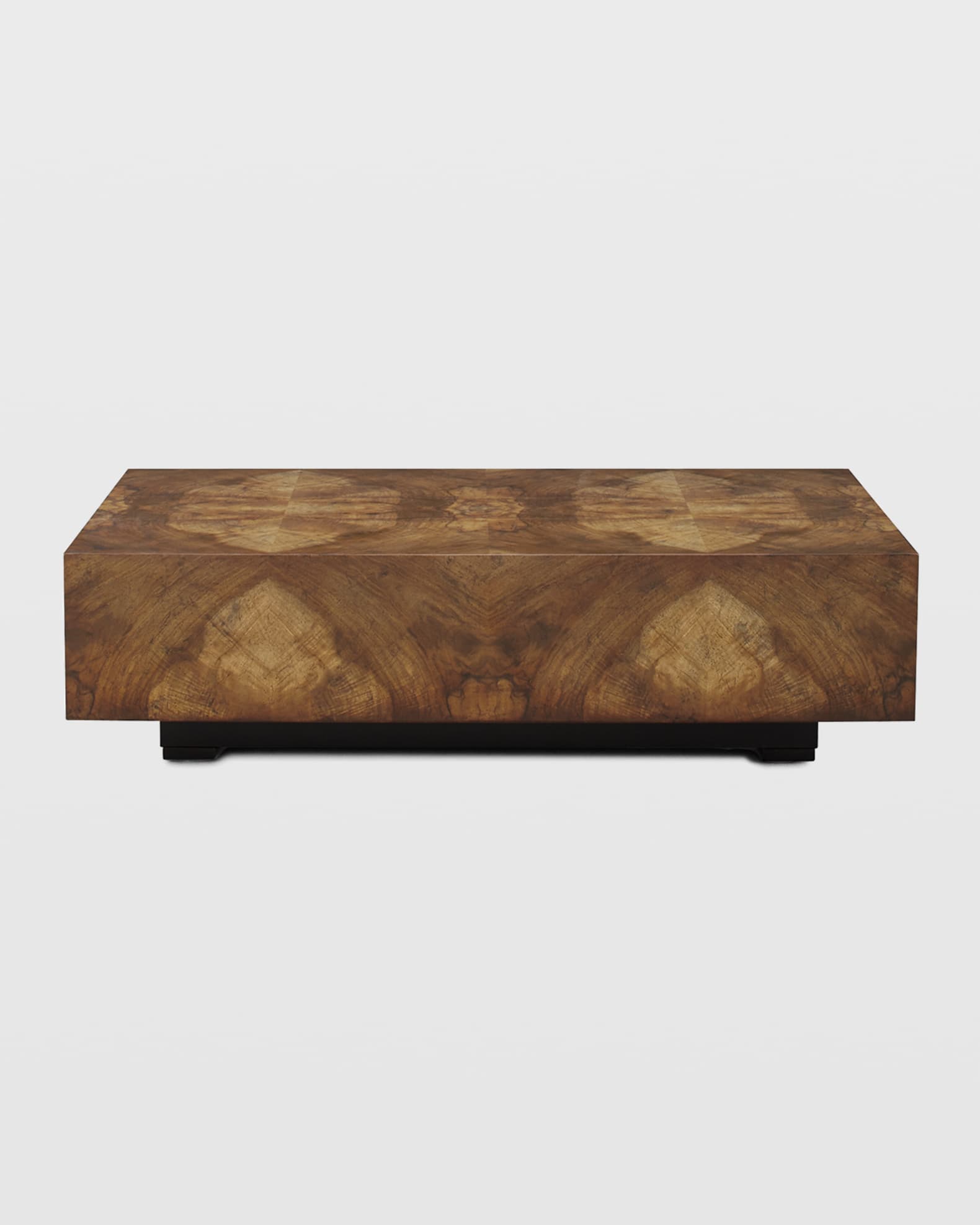 Walnut burl clearance coffee table