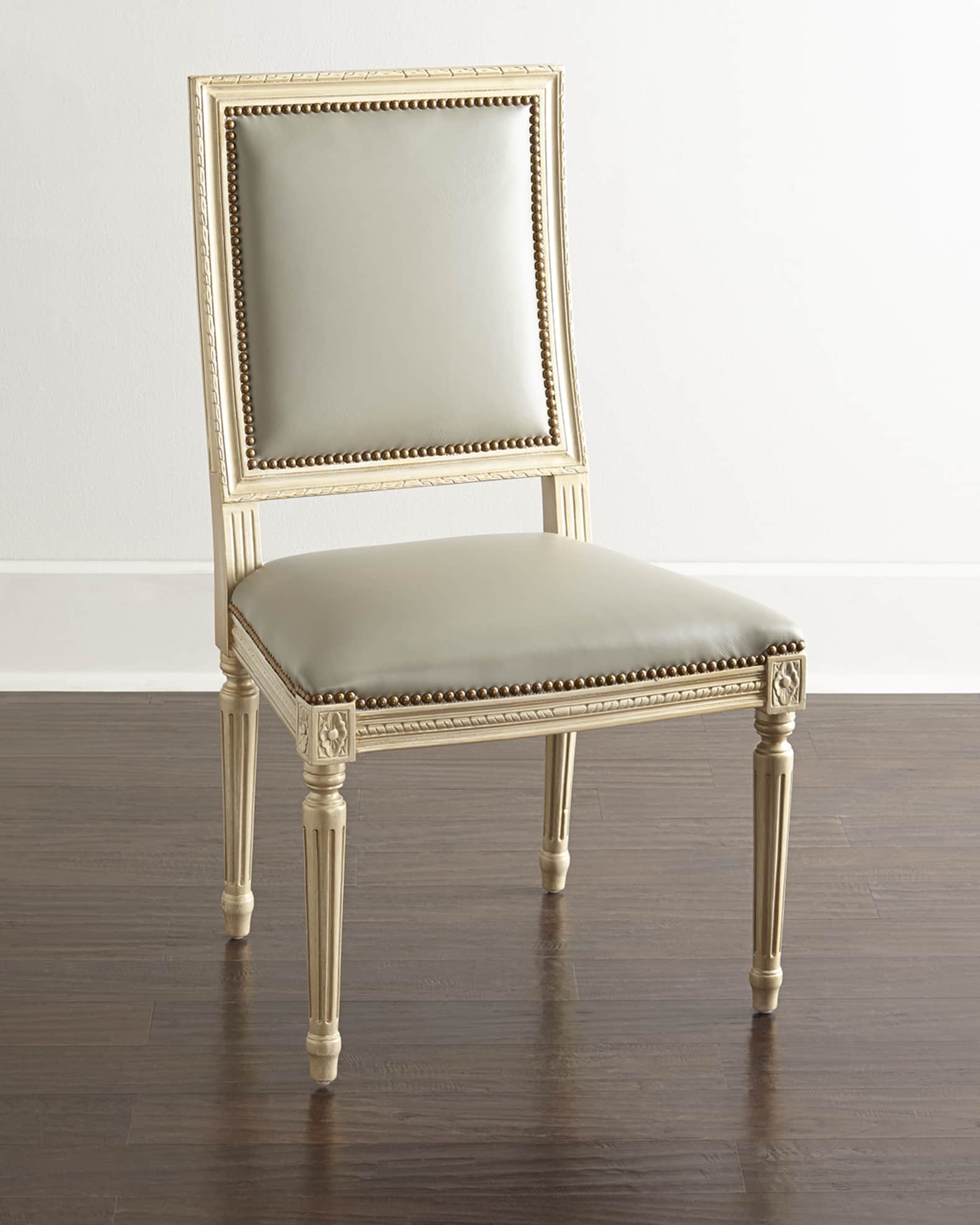 Massoud Ingram Leather Dining Chair