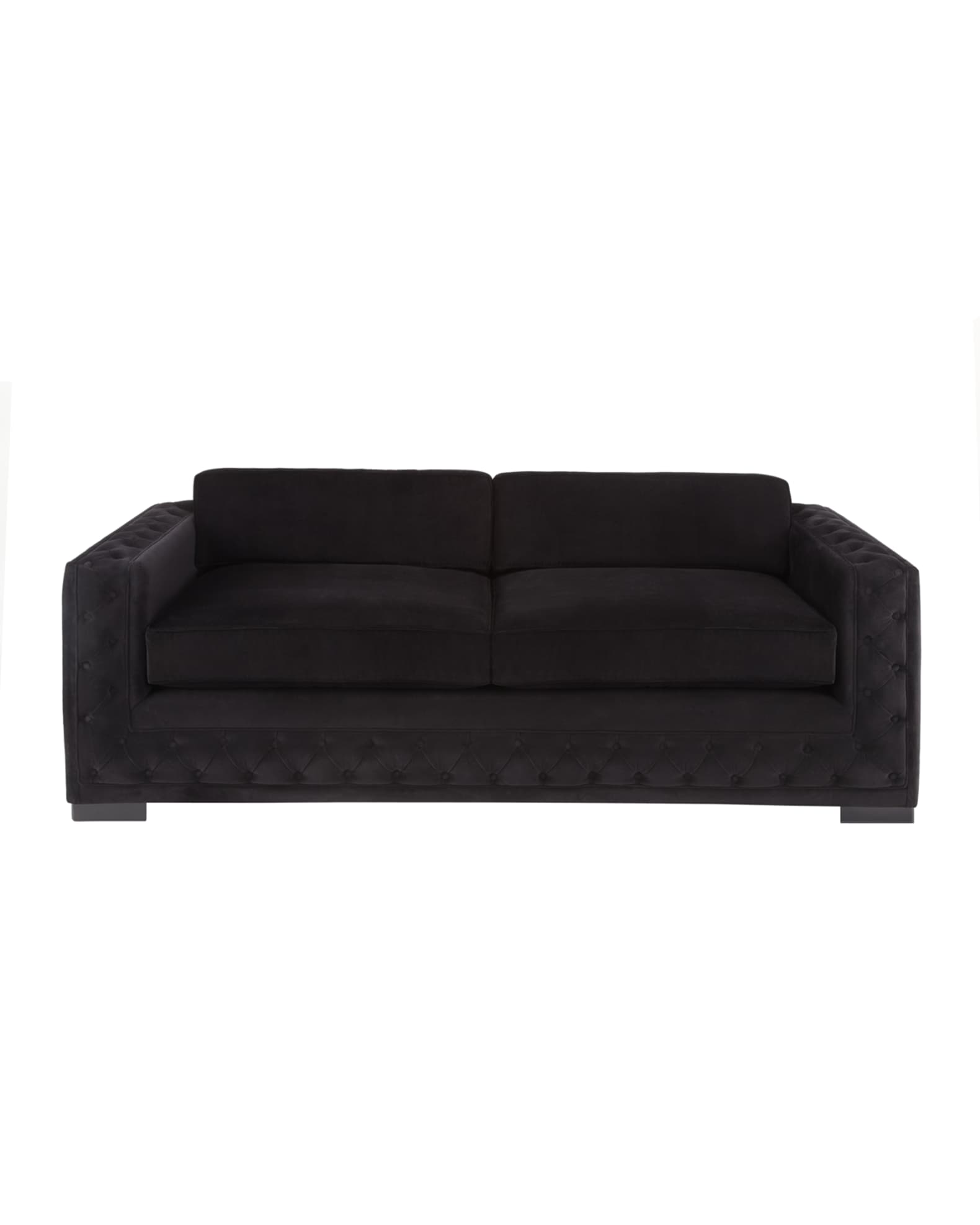 Cassie tufted convertible sofa best sale