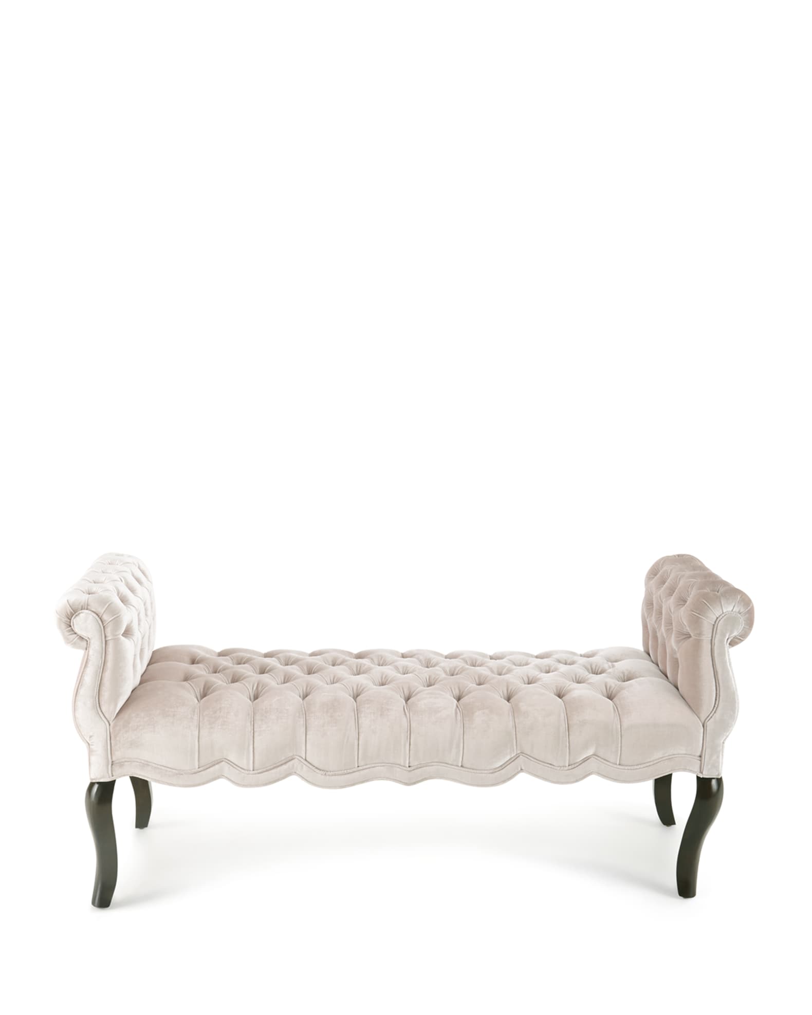 Haute House Rebecca Tufted Bench, 61"