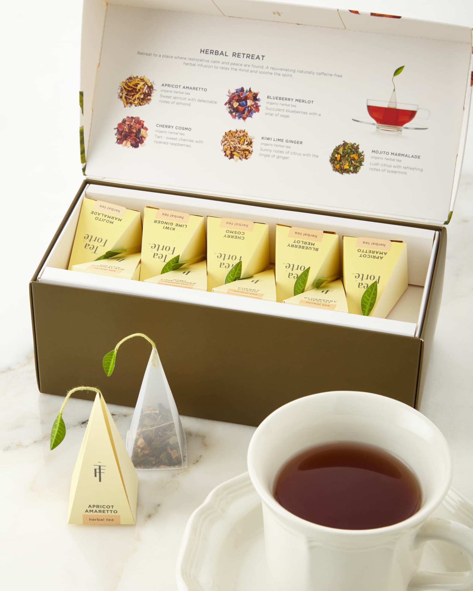 Tea Forte Herbal Retreat Tea Gift Box | Horchow