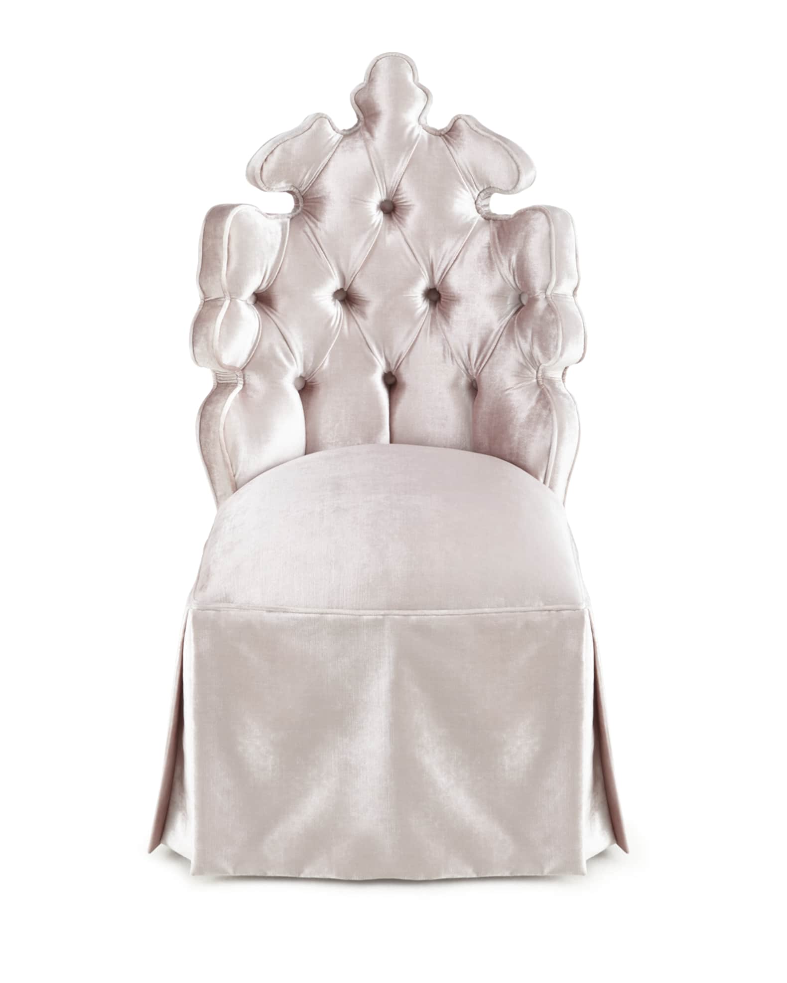 Blush vanity chair discount