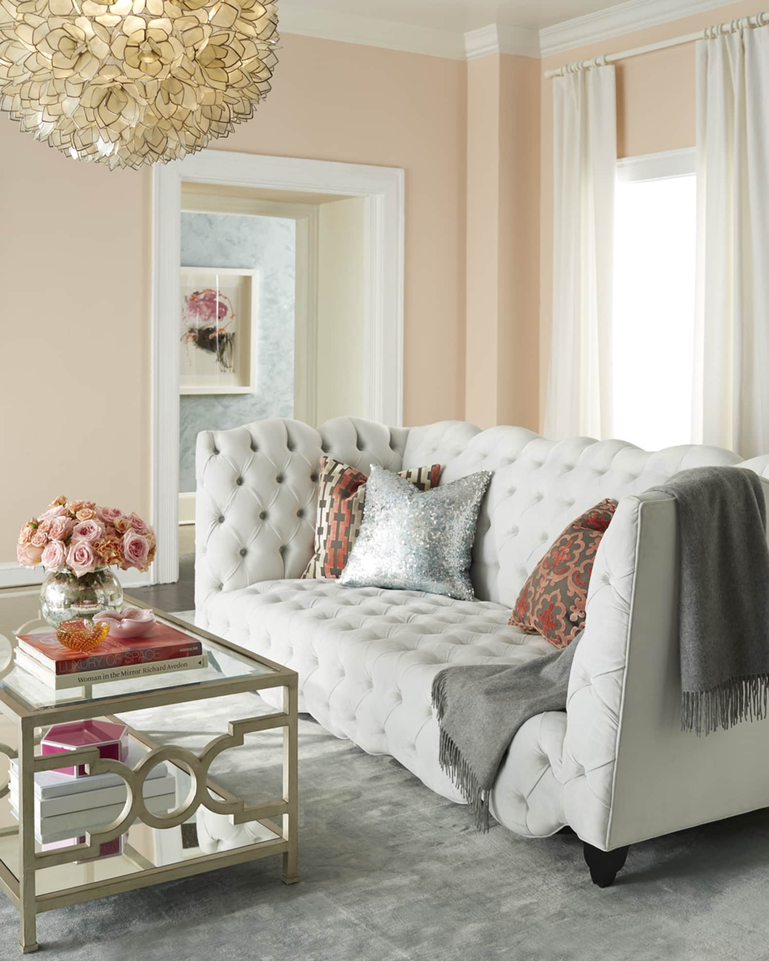 Arabella Tufted Sofa 92" 1