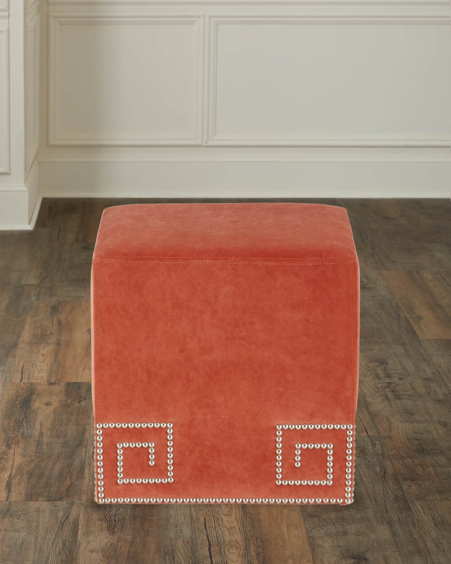 Massoud Honey Amber Ottoman