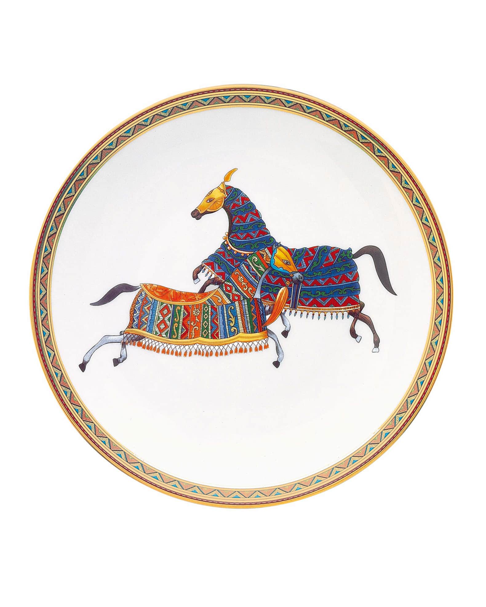 Hermes Cheval D'Orient Bread & Butter Plate Horchow