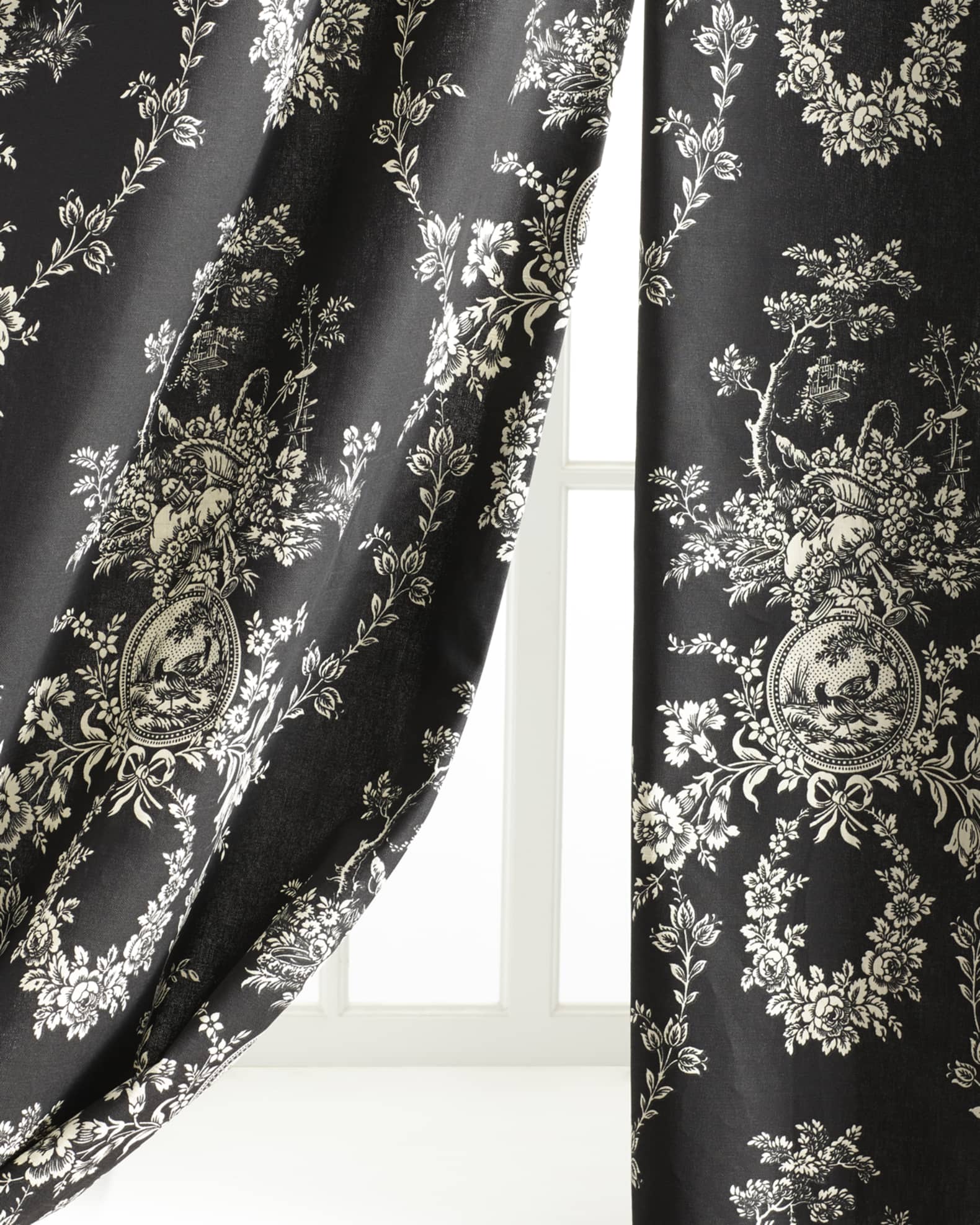 Toile curtains best sale