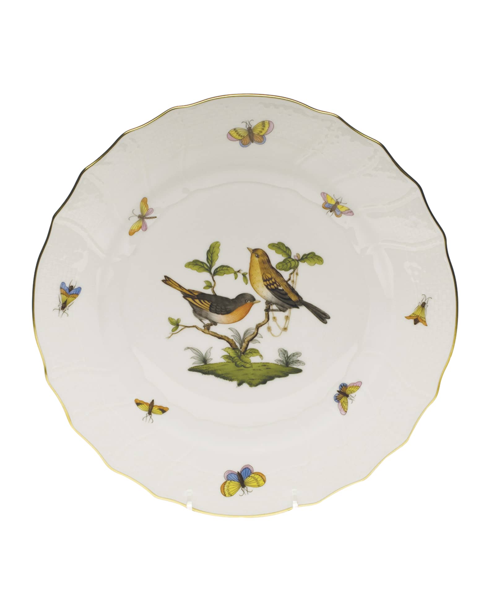 Herend Rothschild Bird Dinner Plate #9