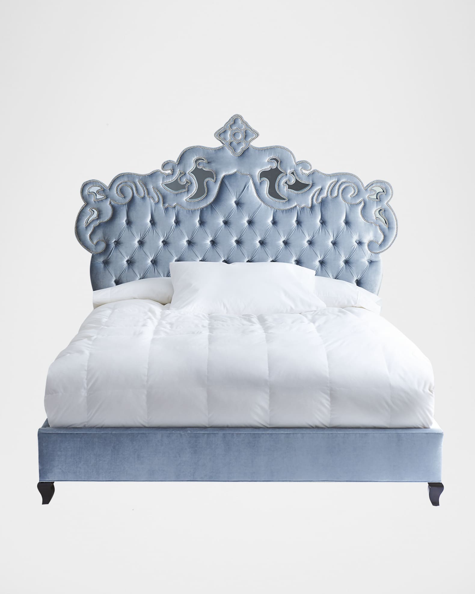 Haute House Julia King Tufted Bed