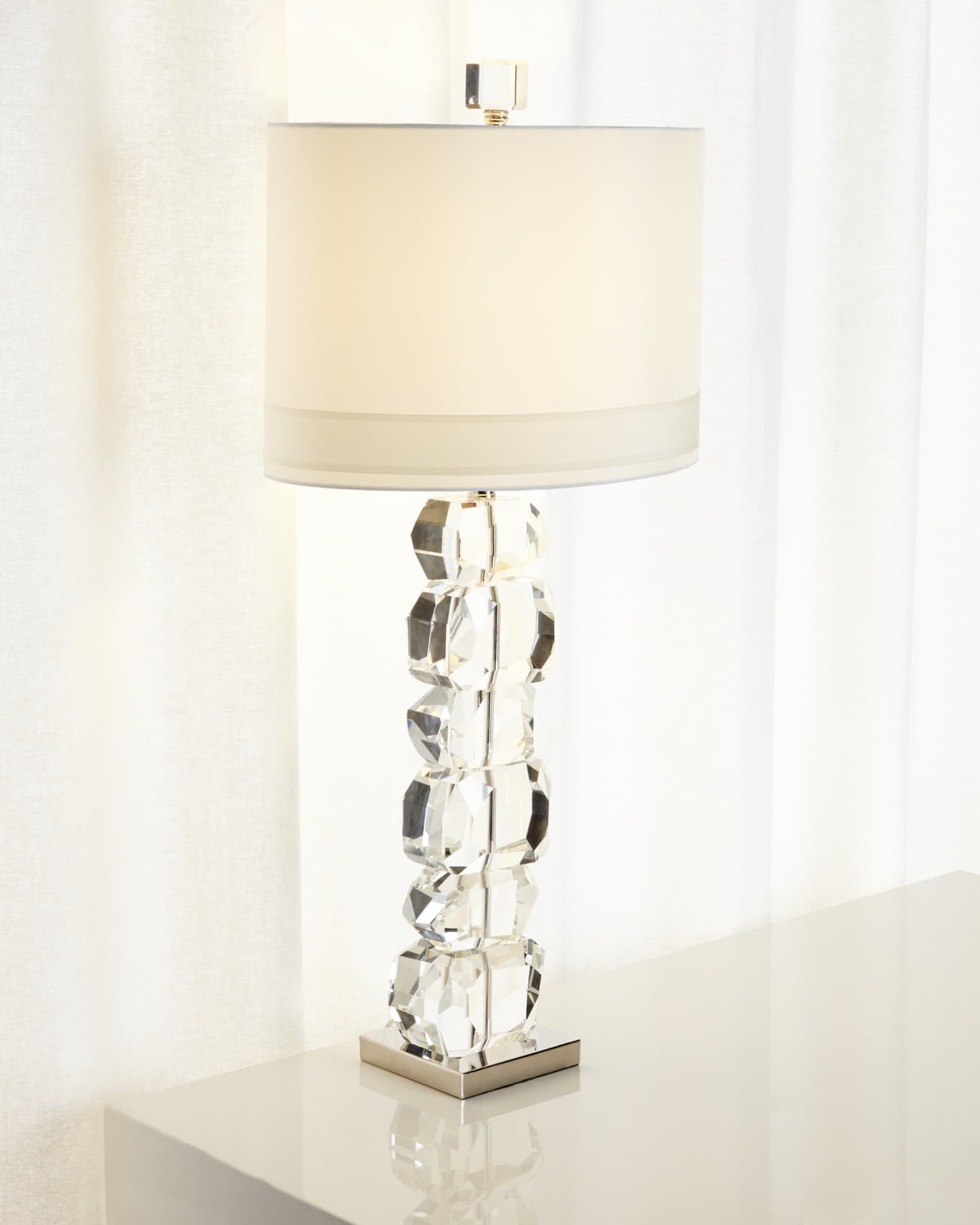 Global Views Lynx Stacked Gemstone Lamp