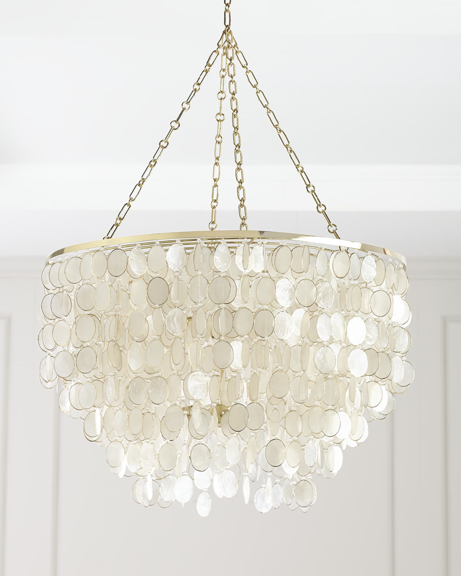 Large Aurora 6-Light Chandelier