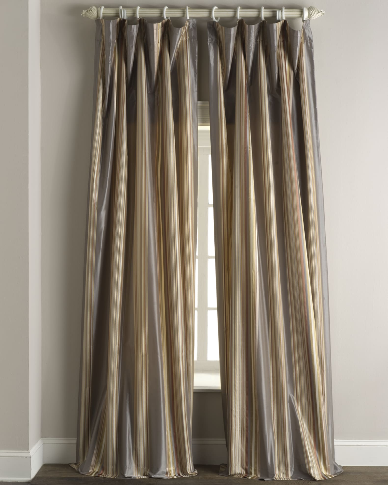 Home Silks Each Sienna Curtain, 96"L