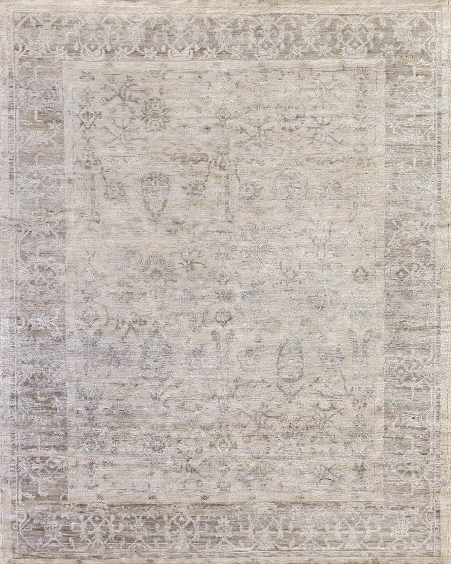Exquisite Rugs Berta HandKnotted Rug, 9' x 12' Horchow