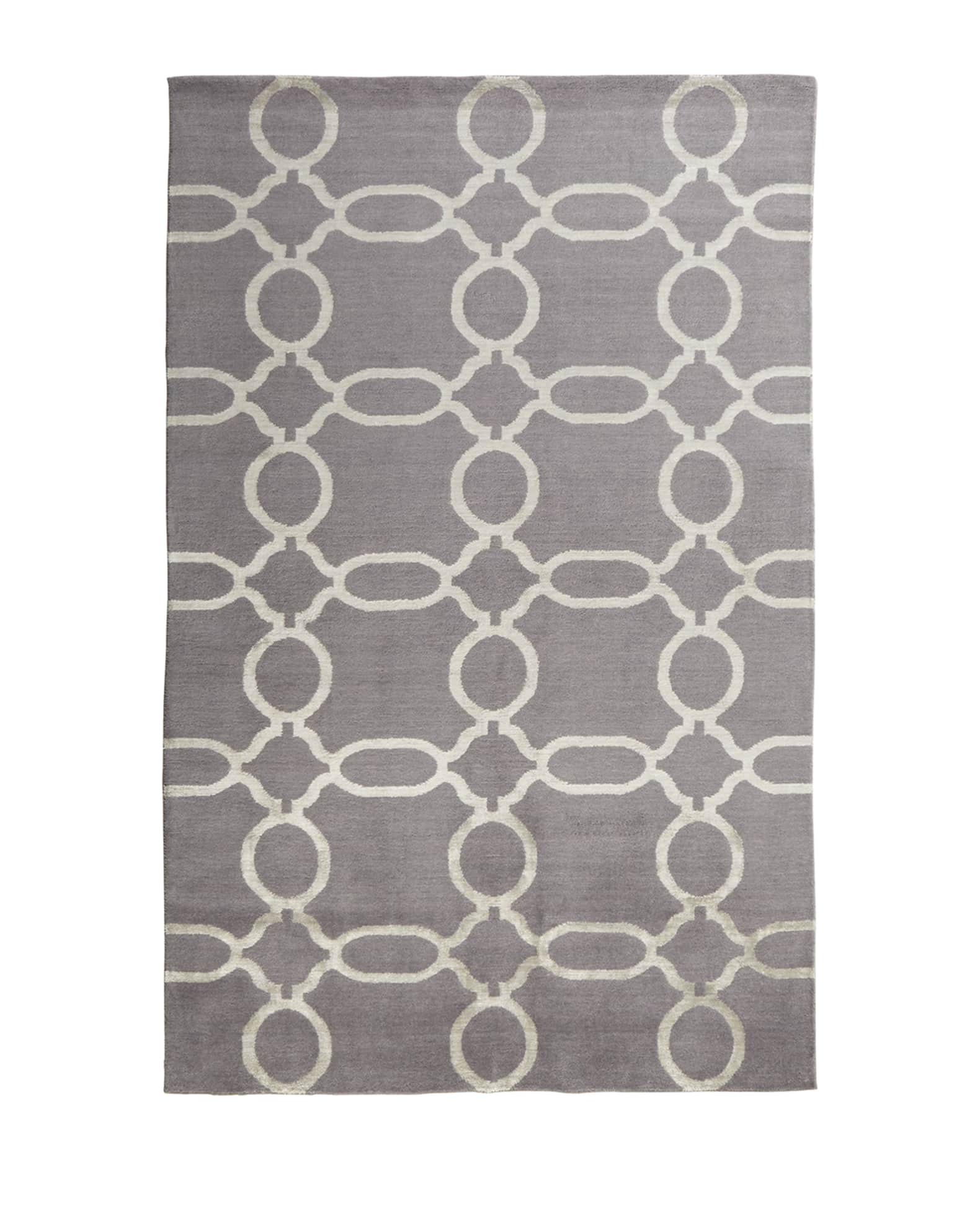 Gray Links Rug, 9' x 12' Horchow