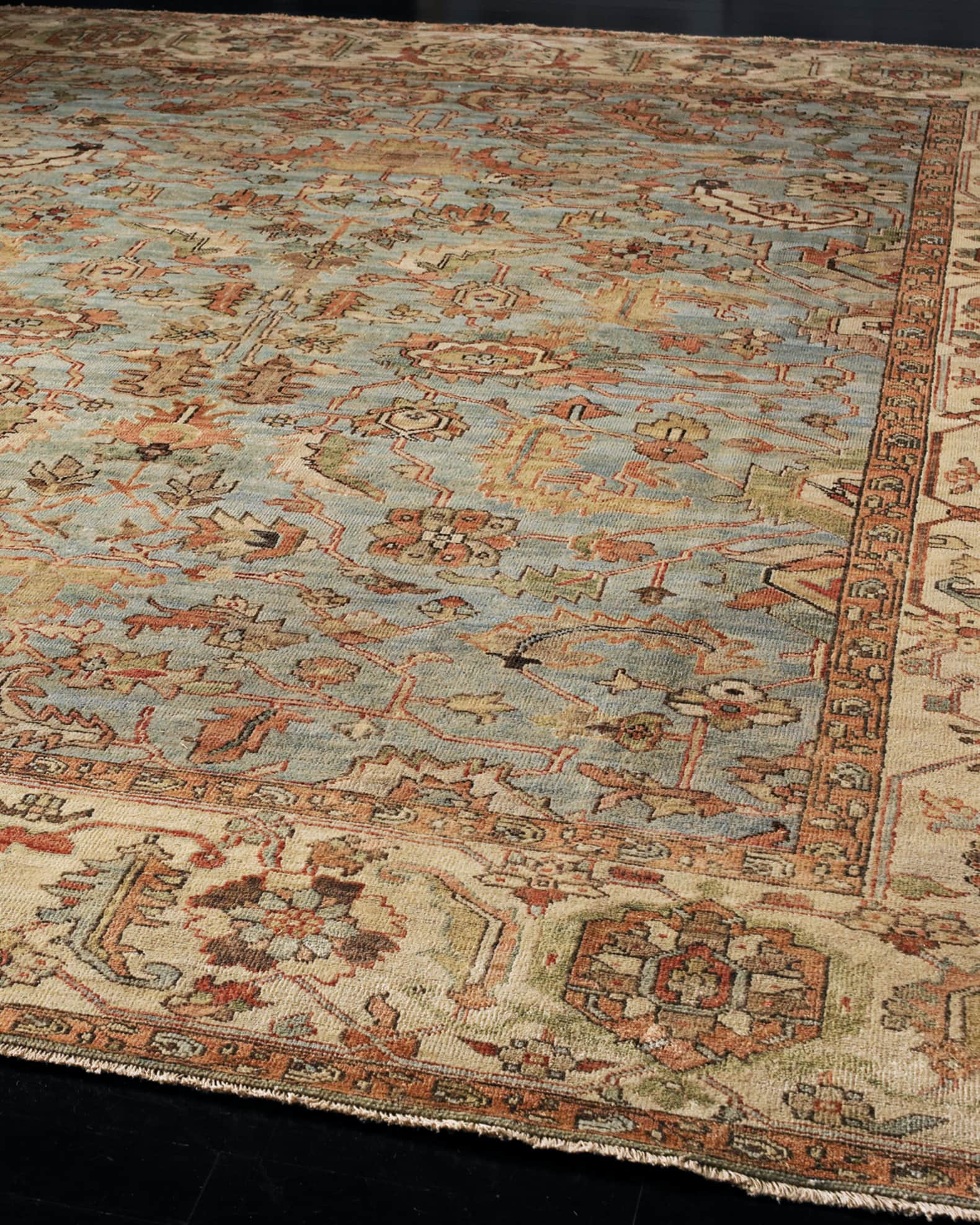 Exquisite Rugs Seaside Oushak Rug, 9' x 12'