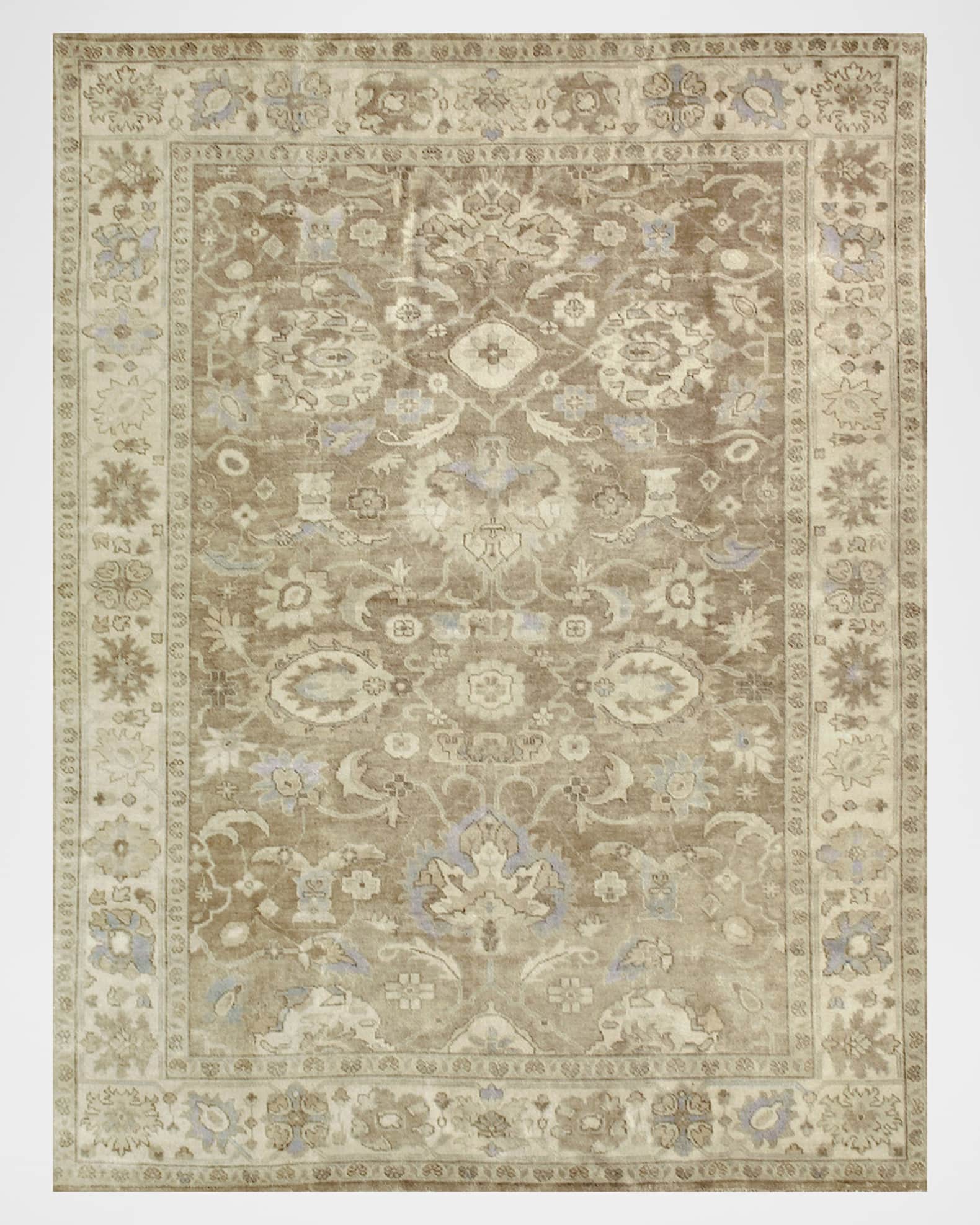 Exquisite Rugs De'Asiah Antique Weave Oushak Rug, 9' x 12'