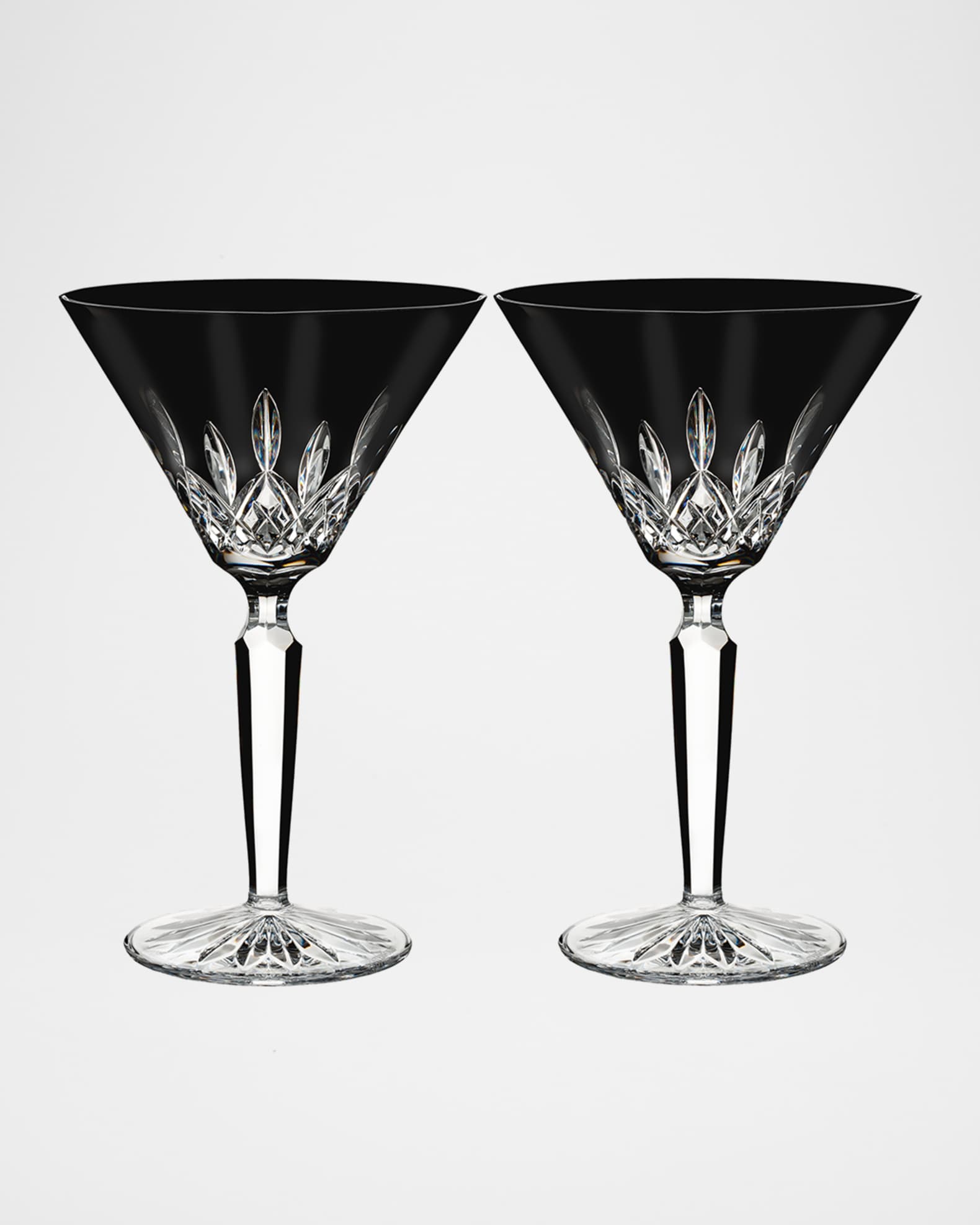 Waterford Crystal Lismore Cut Glass Tall Wine Glass, Set of 2