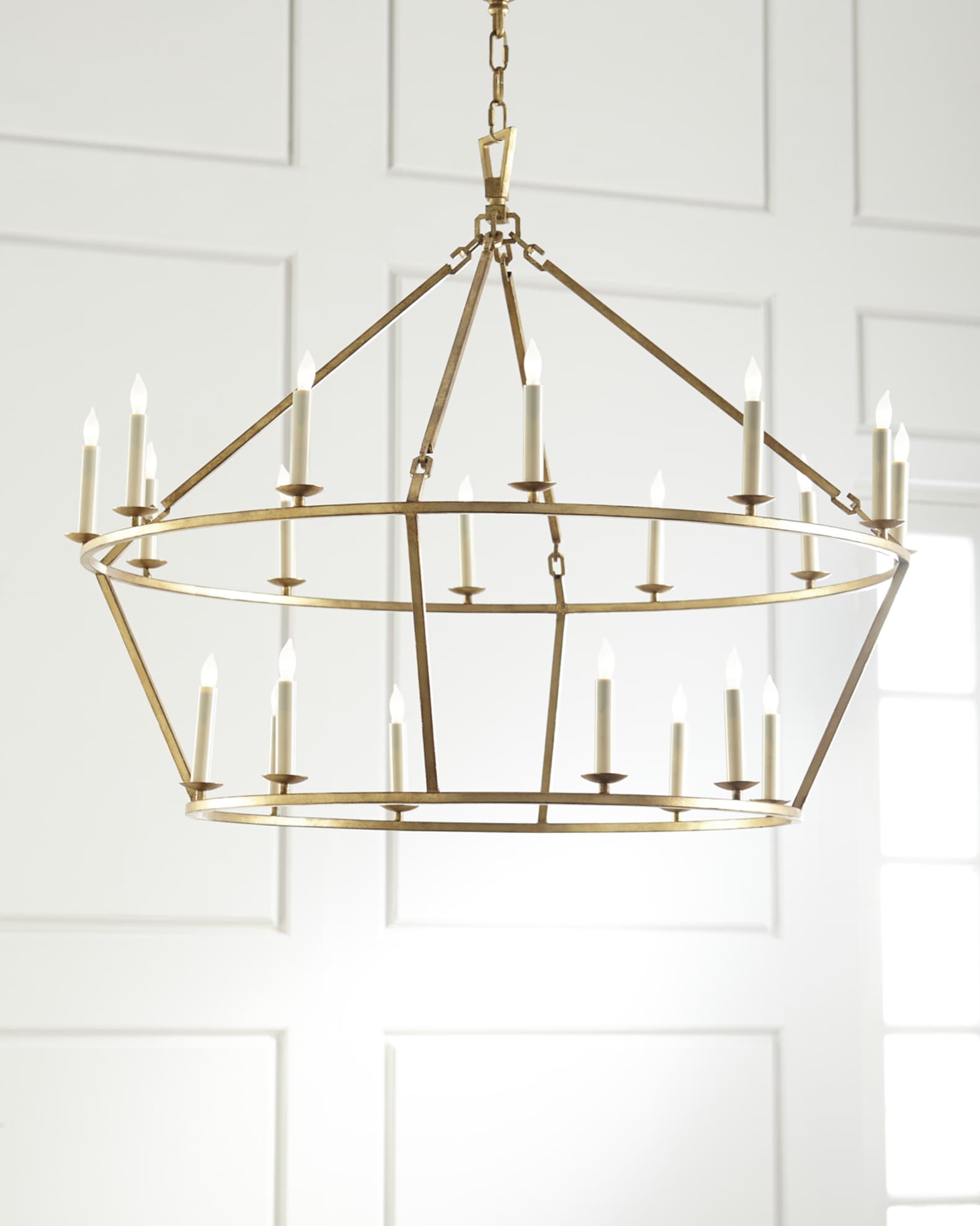 Visual Comfort Signature Darlana Large Two-Tiered Ring Chandelier | Horchow