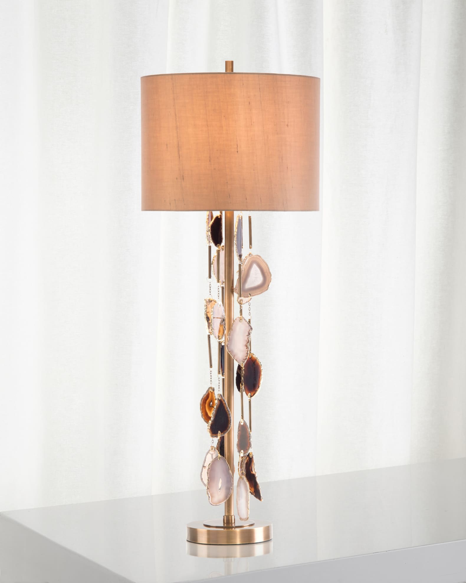 John-Richard Collection Falling Agate Buffet Lamp