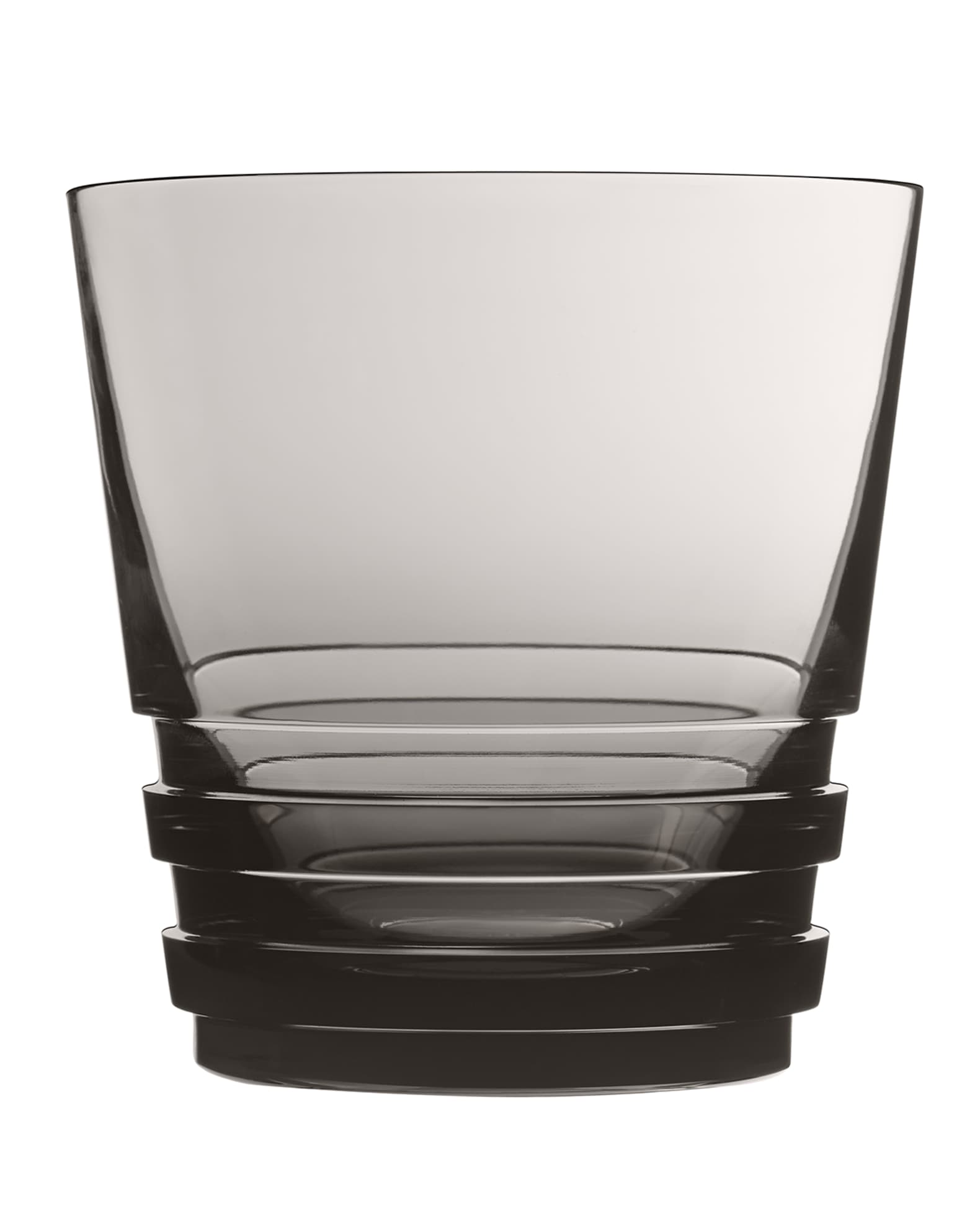 Saint Louis Crystal Large Oxymore Double Old Fashioned, Gray | Horchow