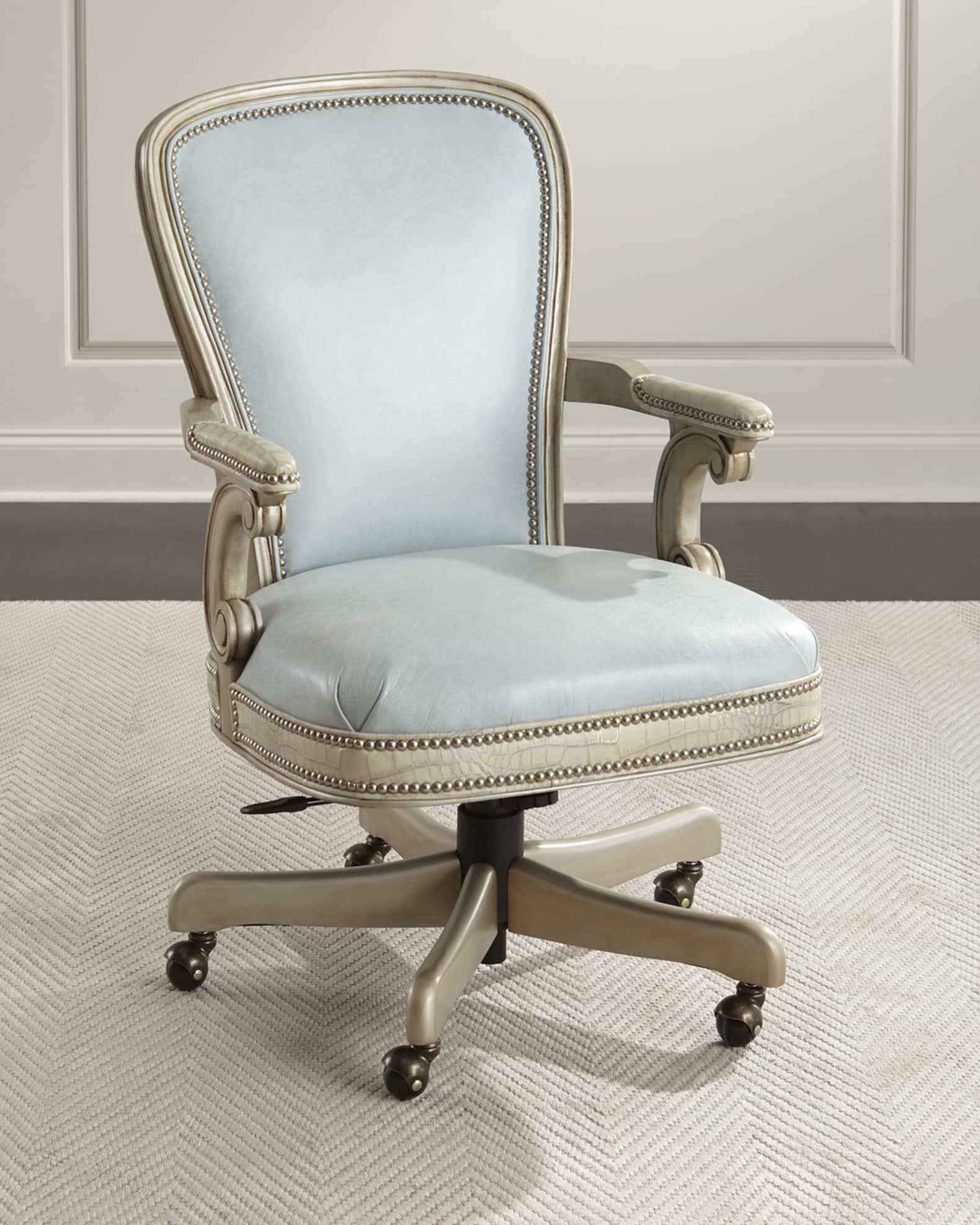 Massoud Lilly Leather Office Chair