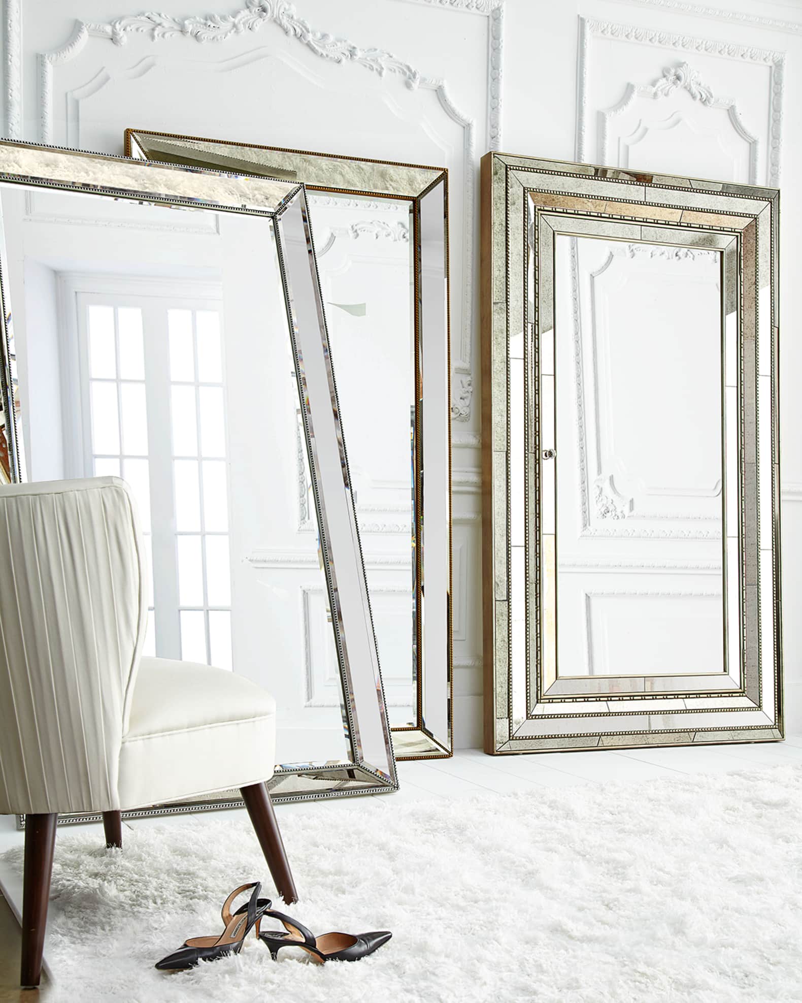 Melange glamour floor mirror cheap