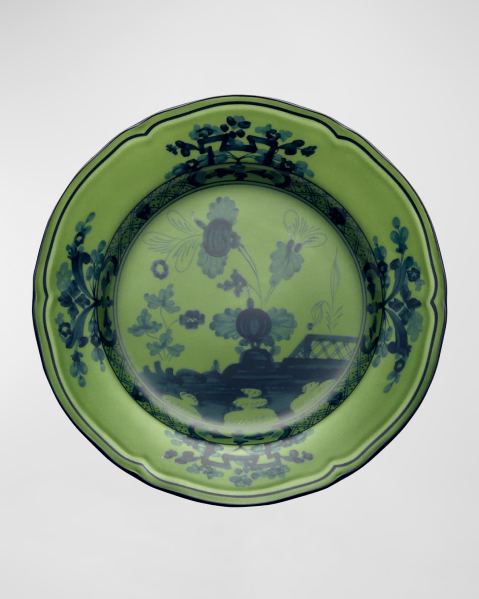 GINORI 1735 Oriente Italiano Salad Plate, Malachite | Horchow