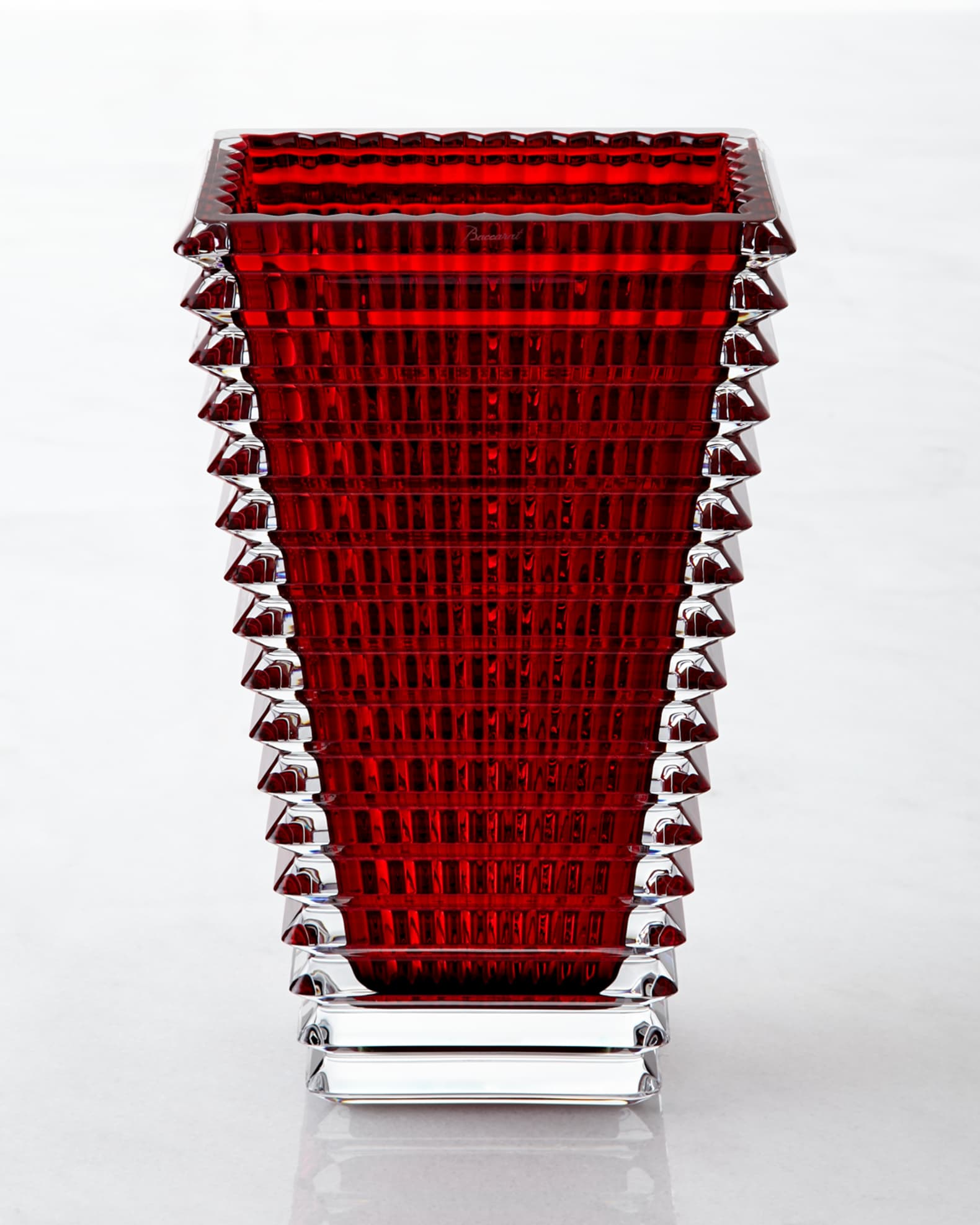 Baccarat Large Rectangular Eye Vase | Horchow