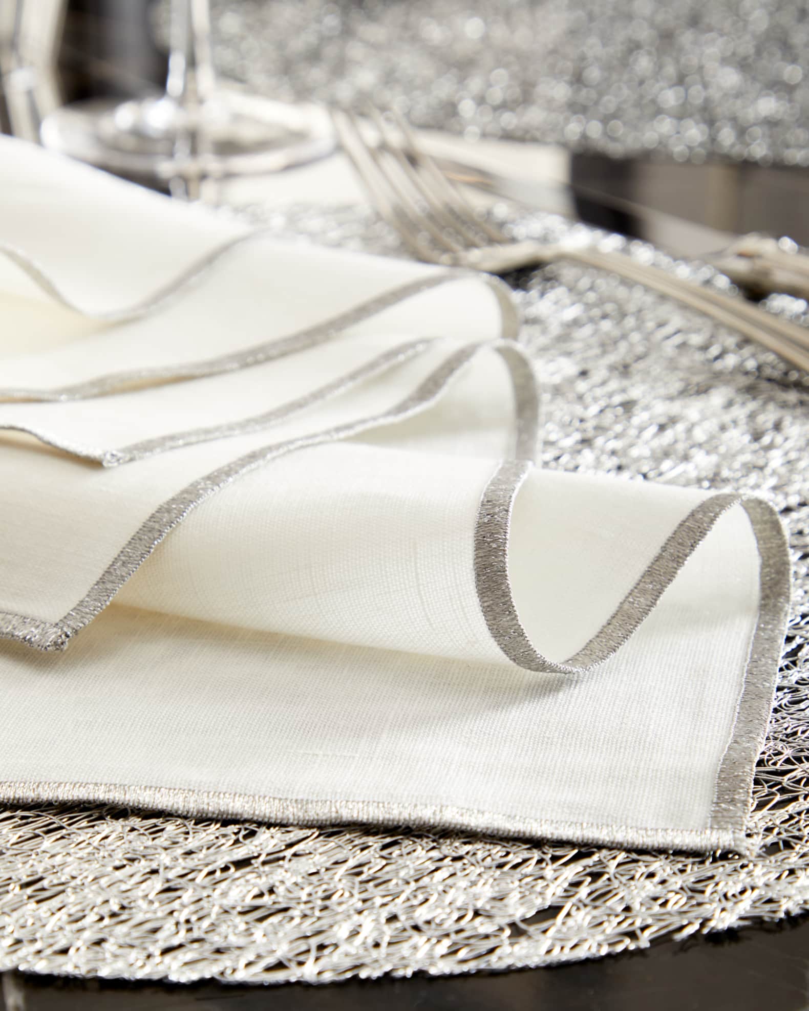 Chilewich Metallic Lace Placemat | Horchow