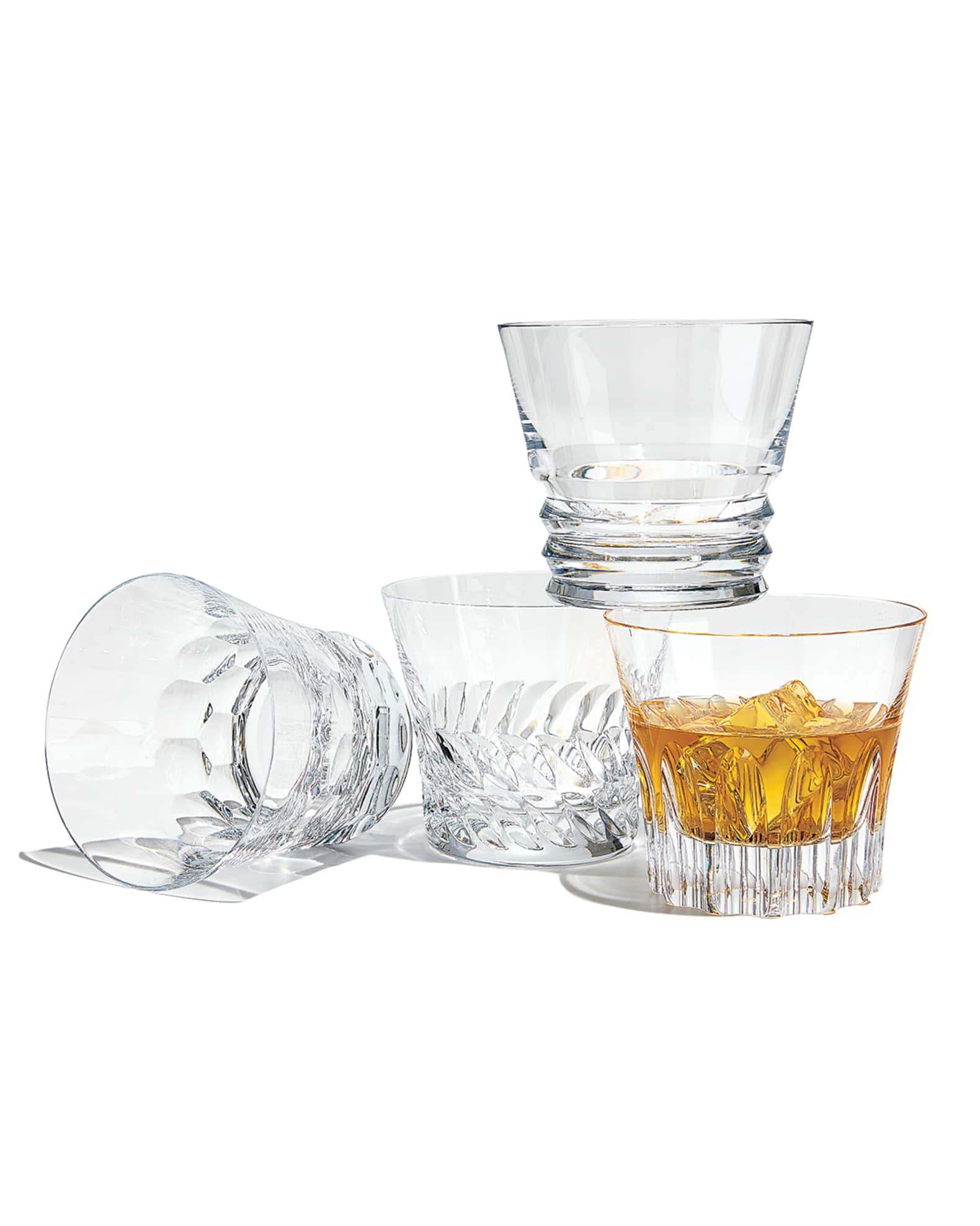 Baccarat Dallas Assorted Double Old-Fashioned Glasses, Set