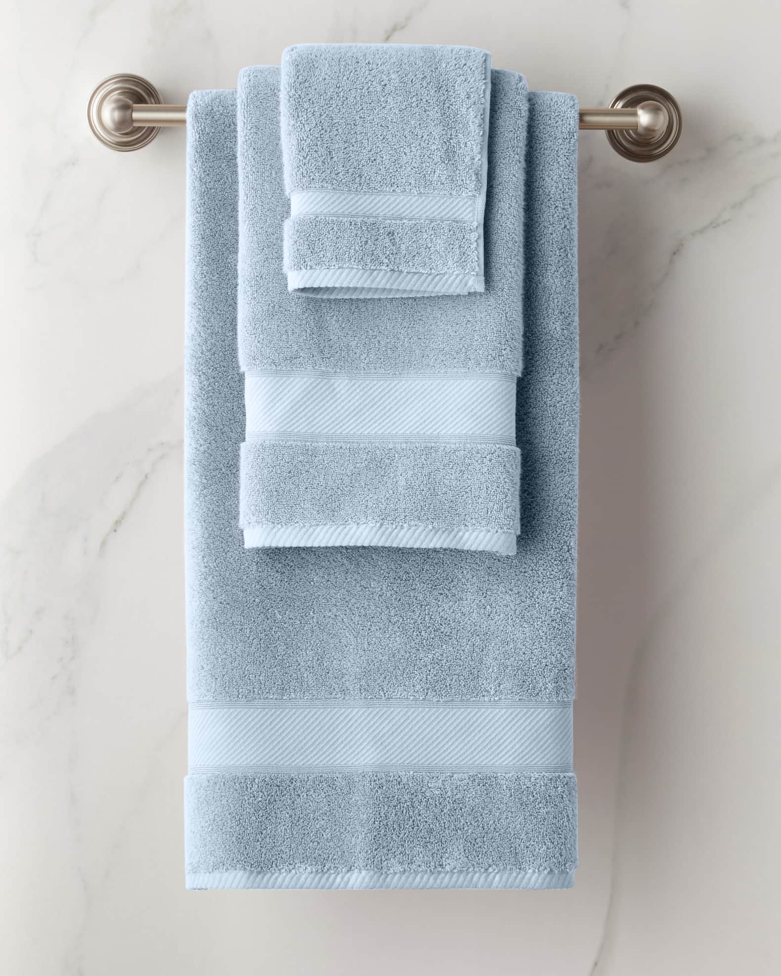 Charisma towels blue top