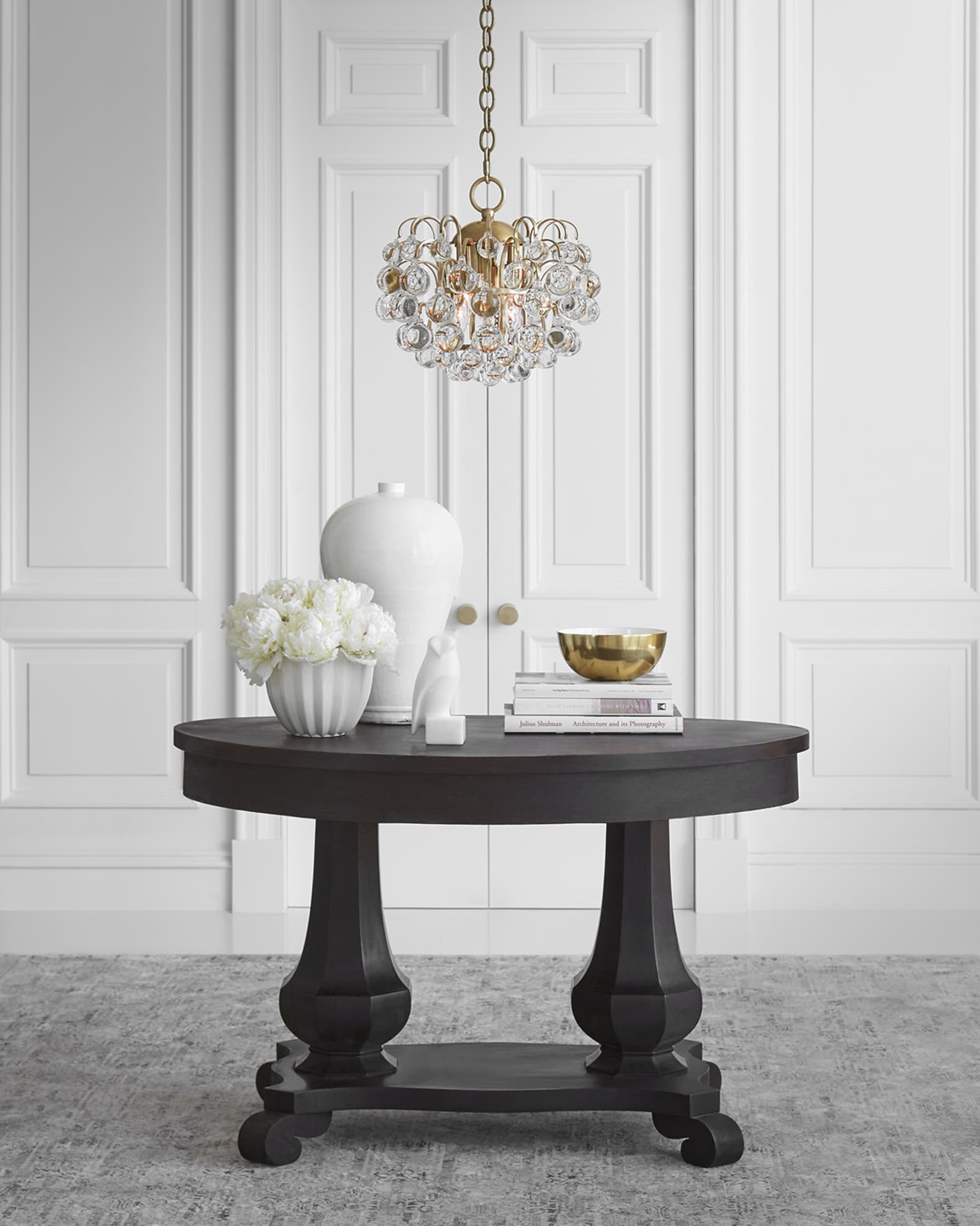 Aerin chandelier top
