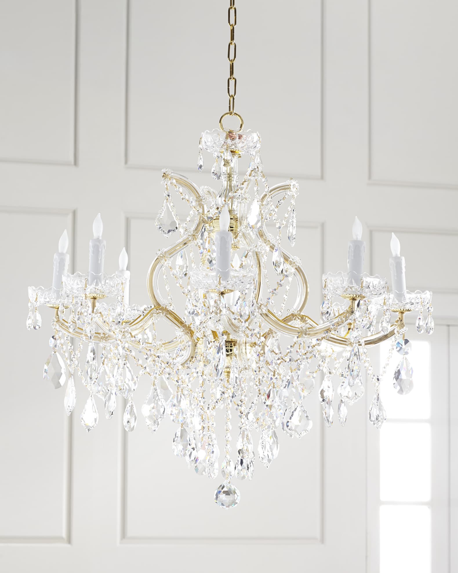 Maria theresa chandelier gold cheap