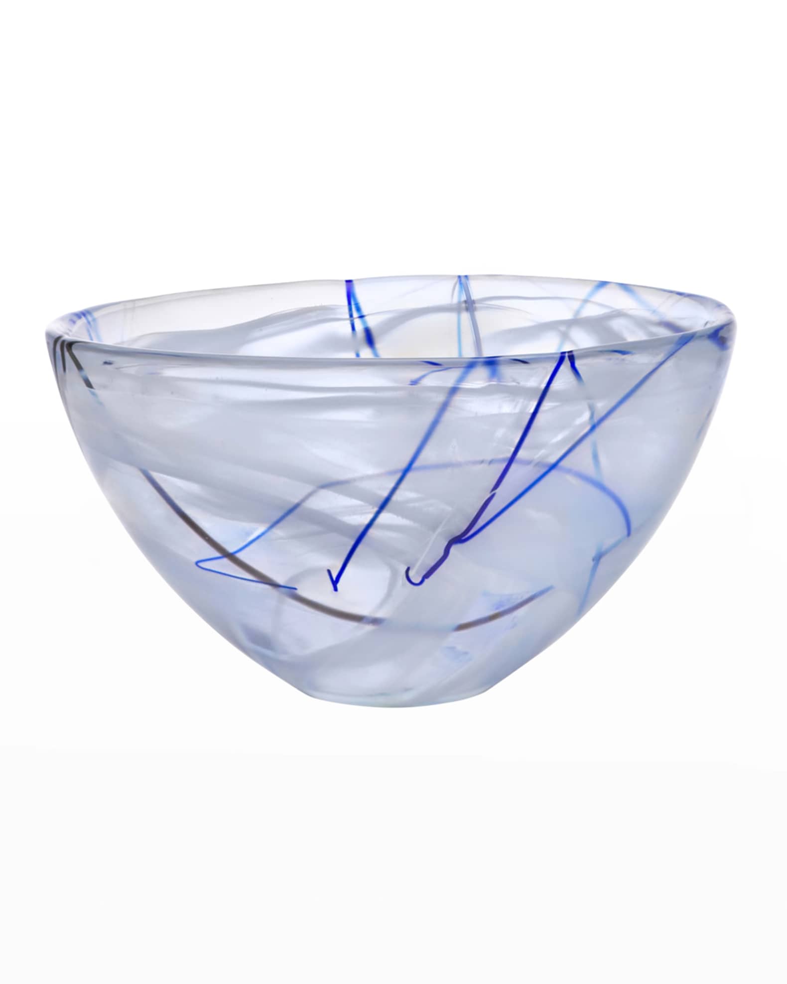Kosta Boda Contrast Medium Bowl, White