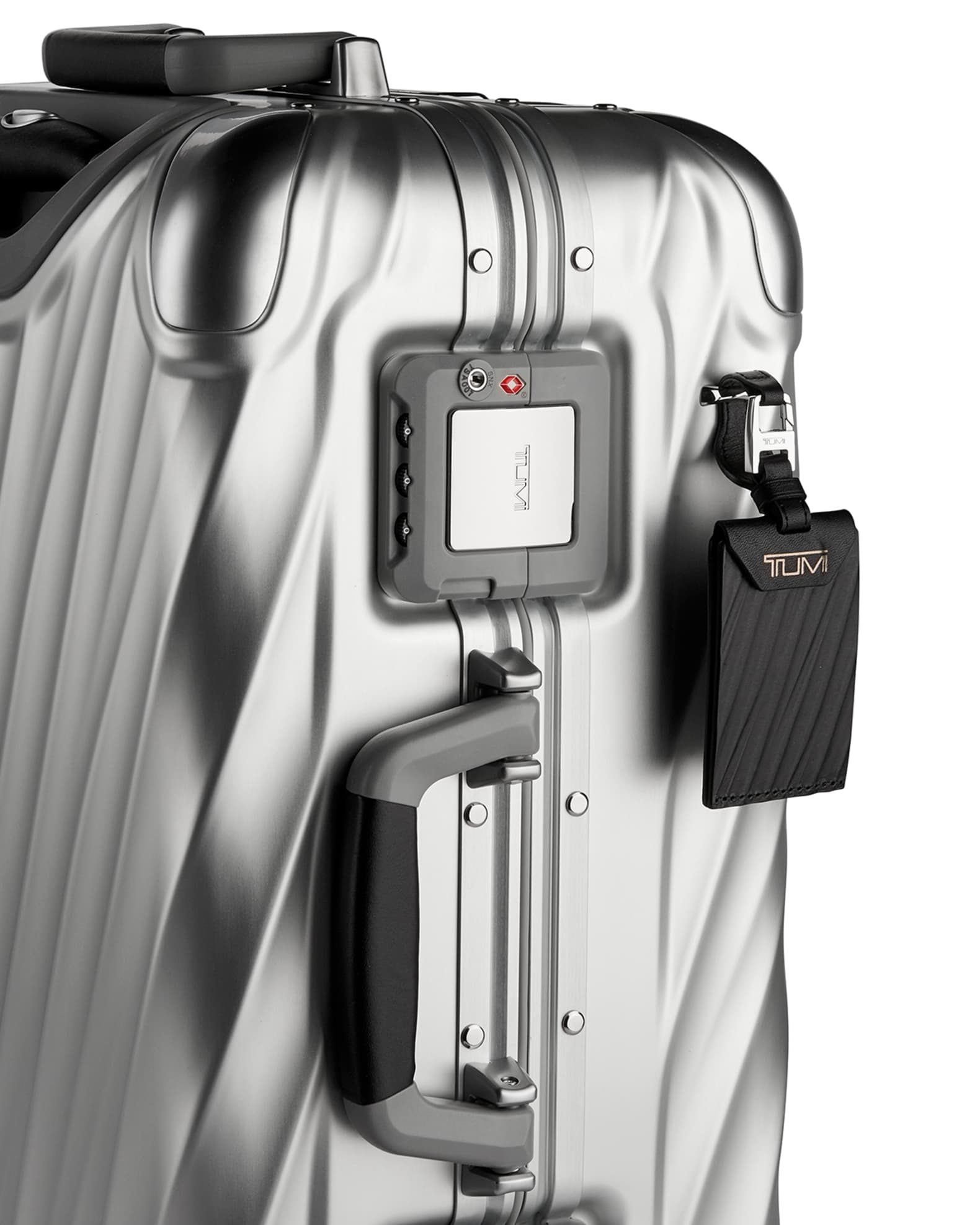 Tumi white luggage on sale