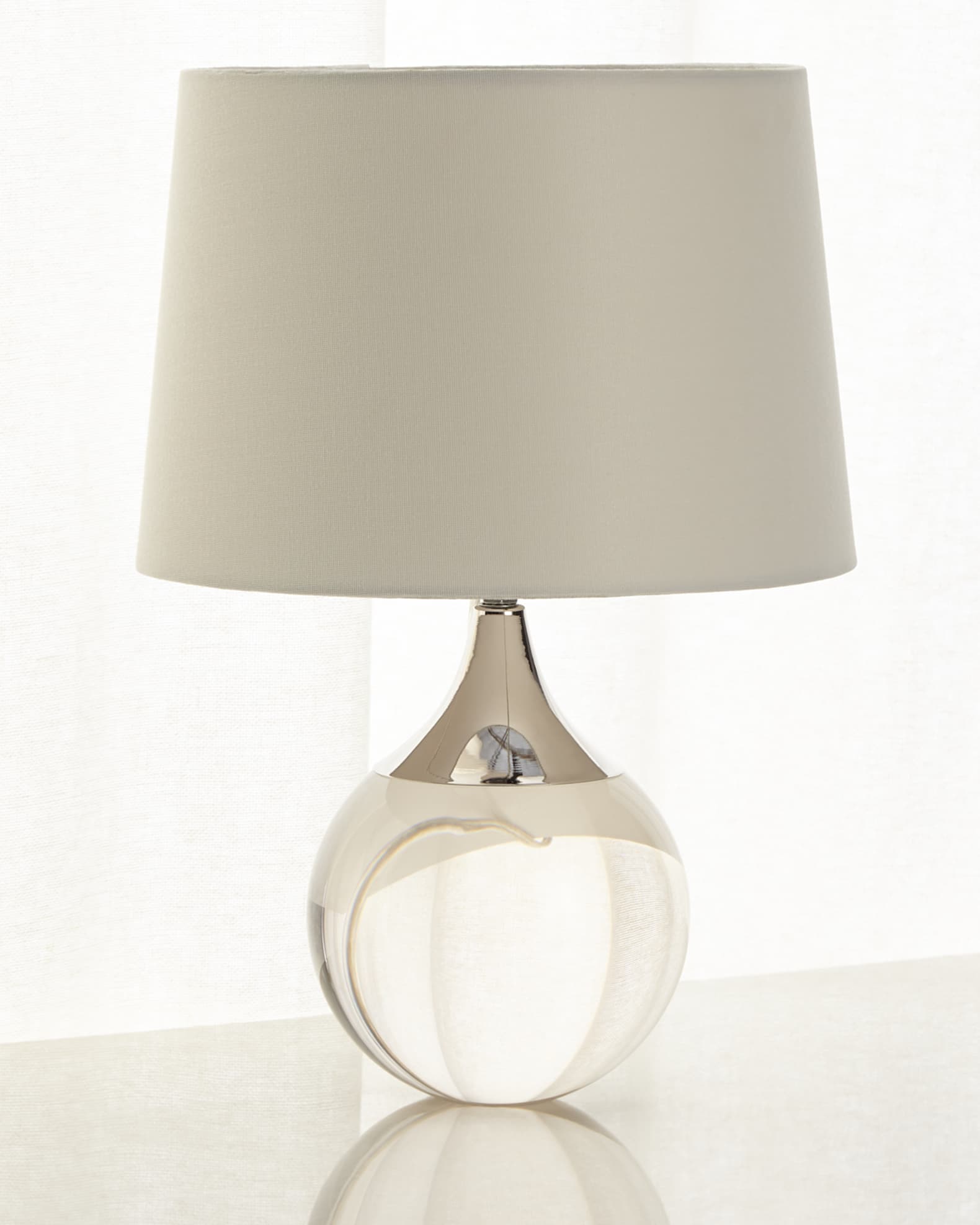 Round crystal lamp cheap