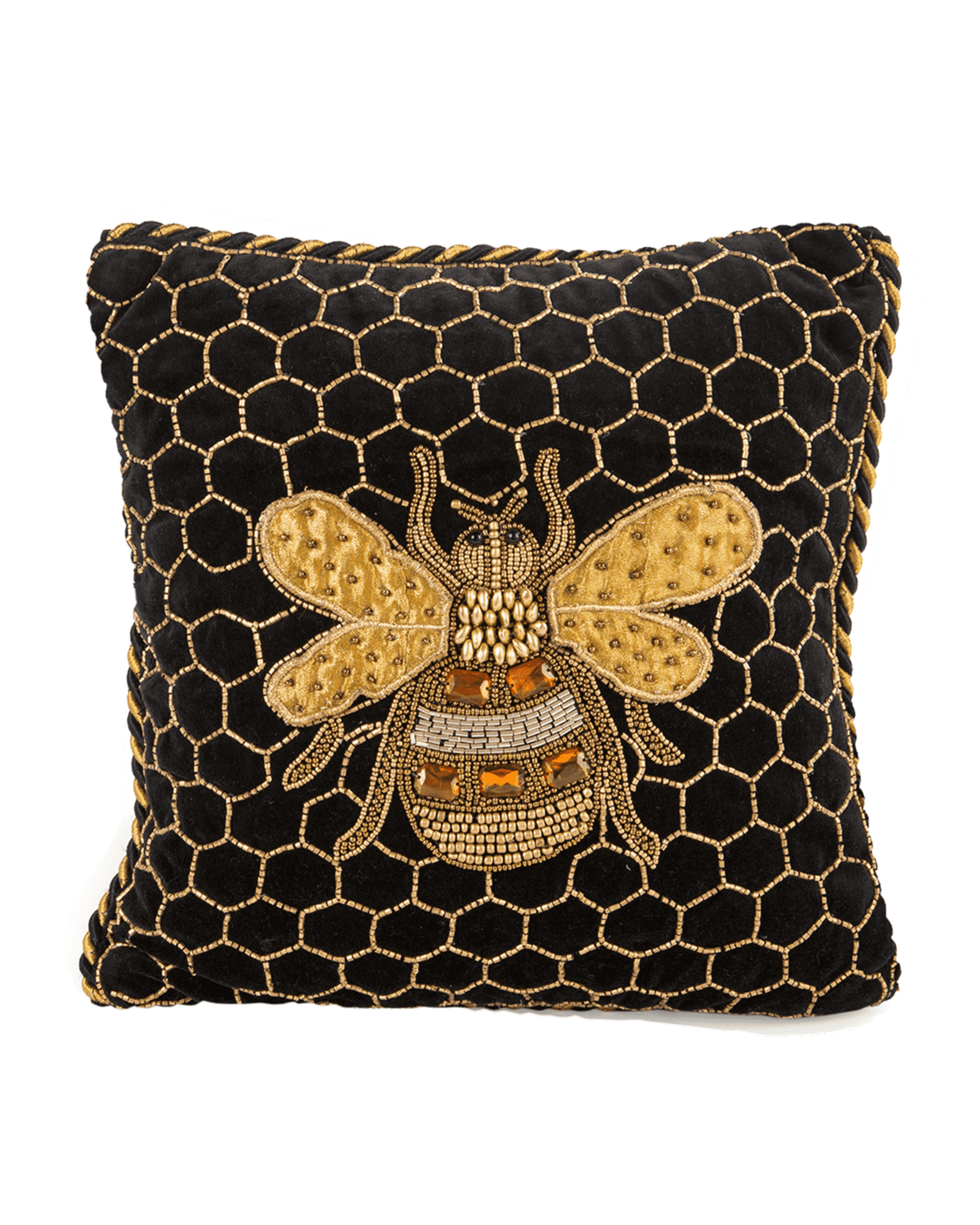 MacKenzie-Childs Queen Bee Pillow