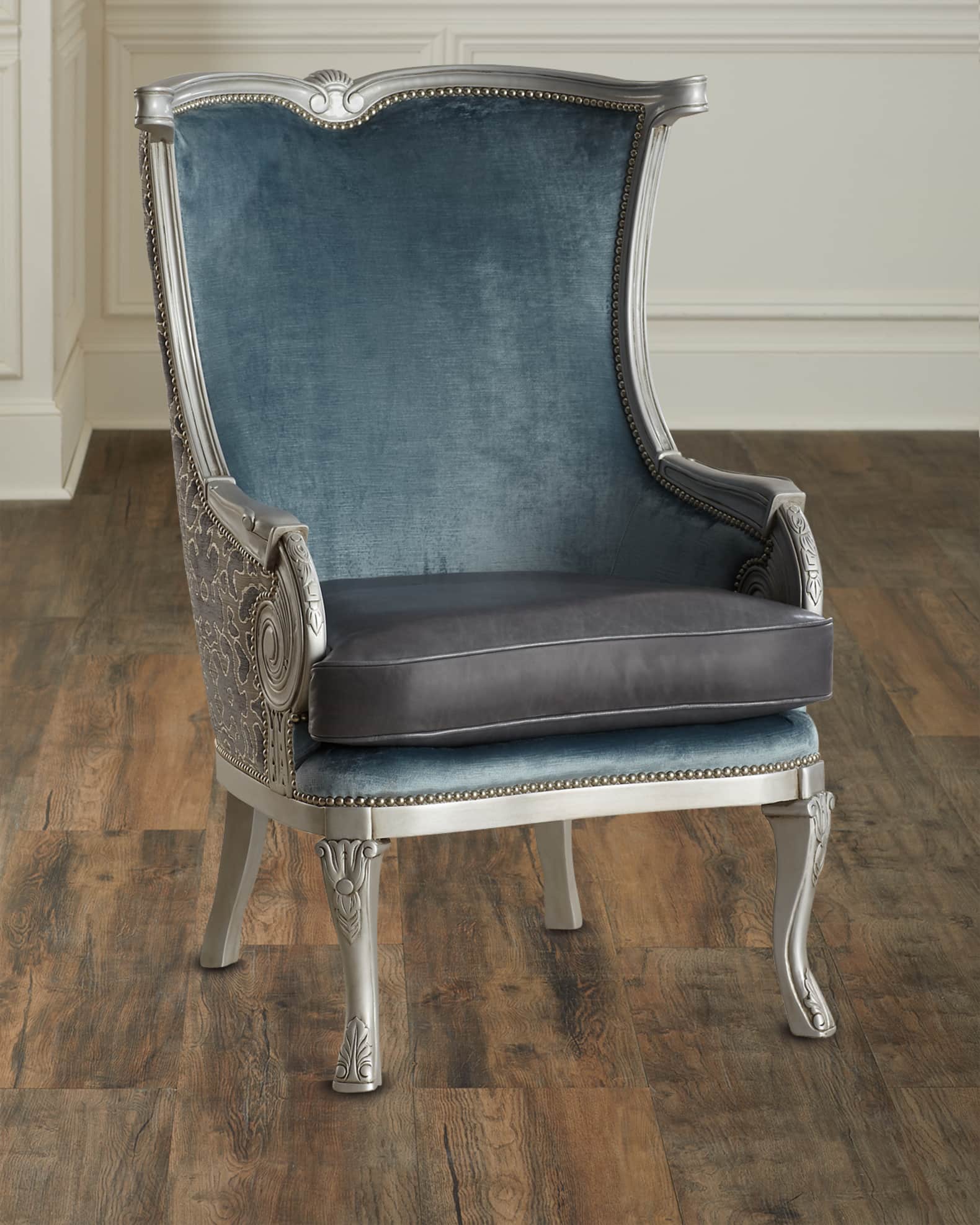 Massoud on sale wingback chair