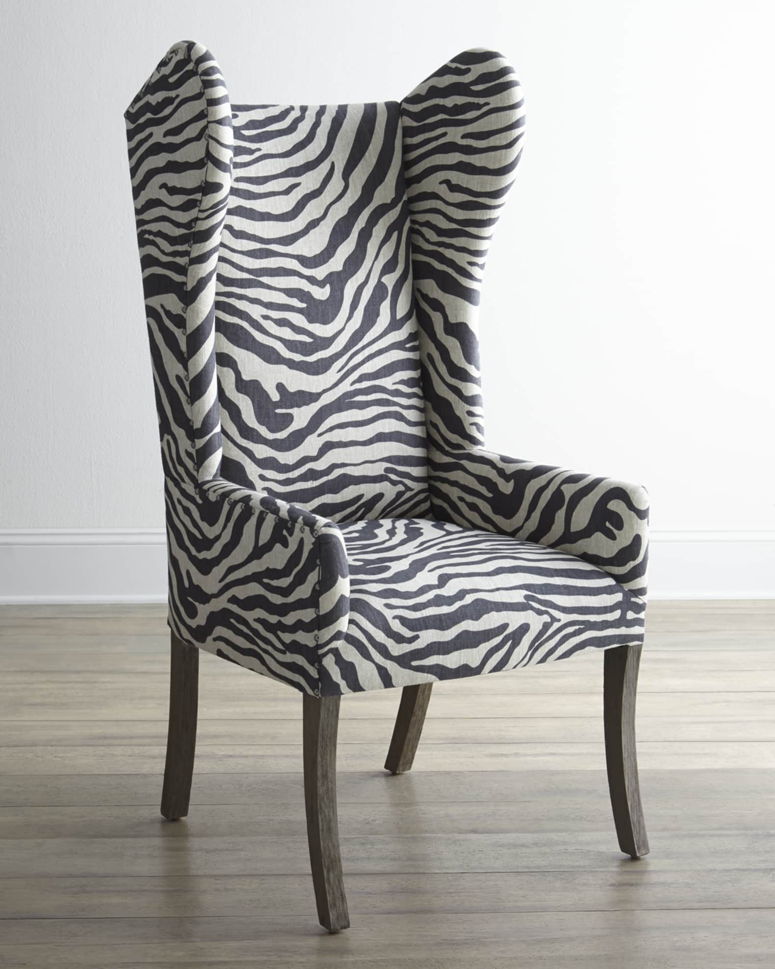 Zebra rolling chair best sale