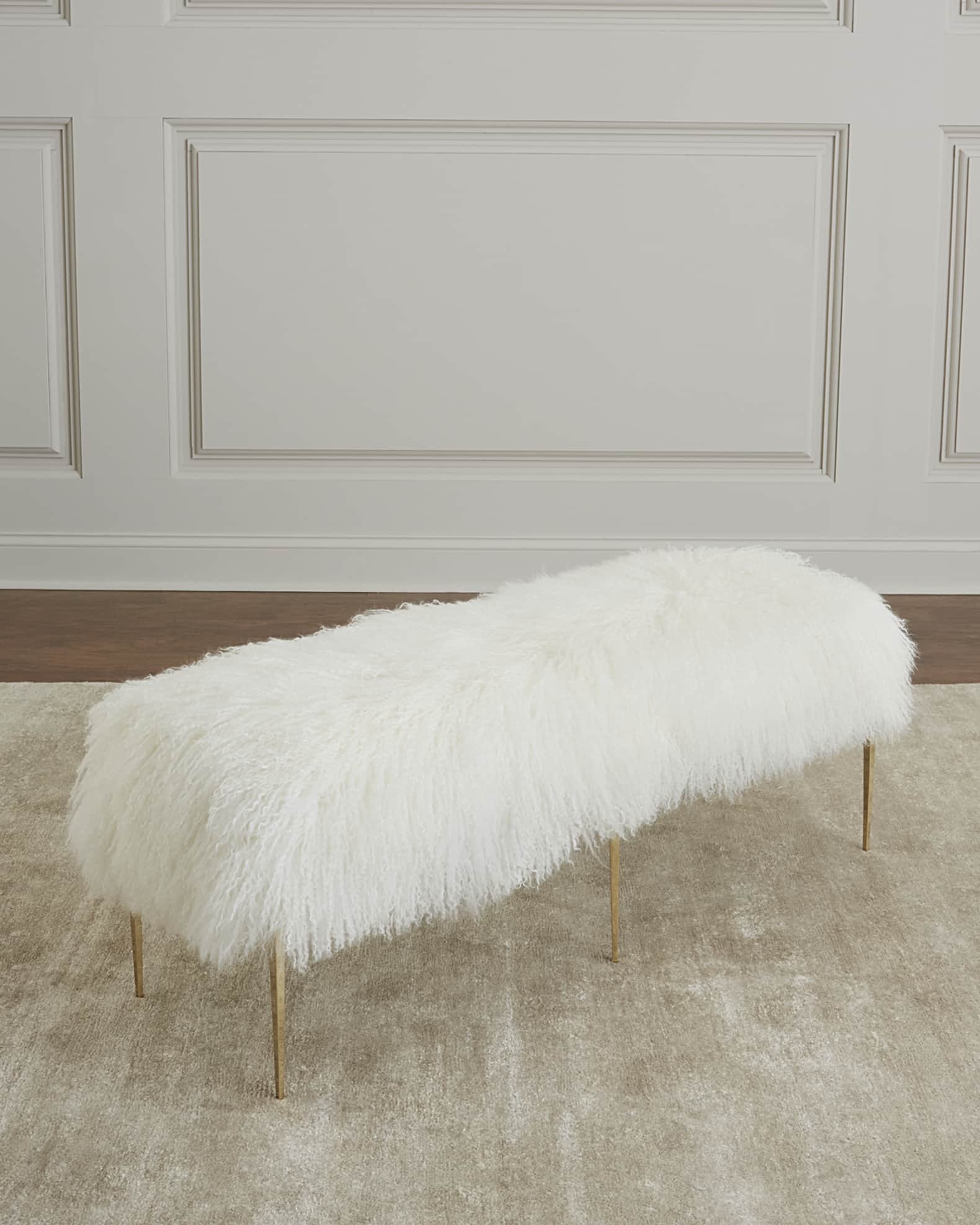 Sheepskin bench 2025