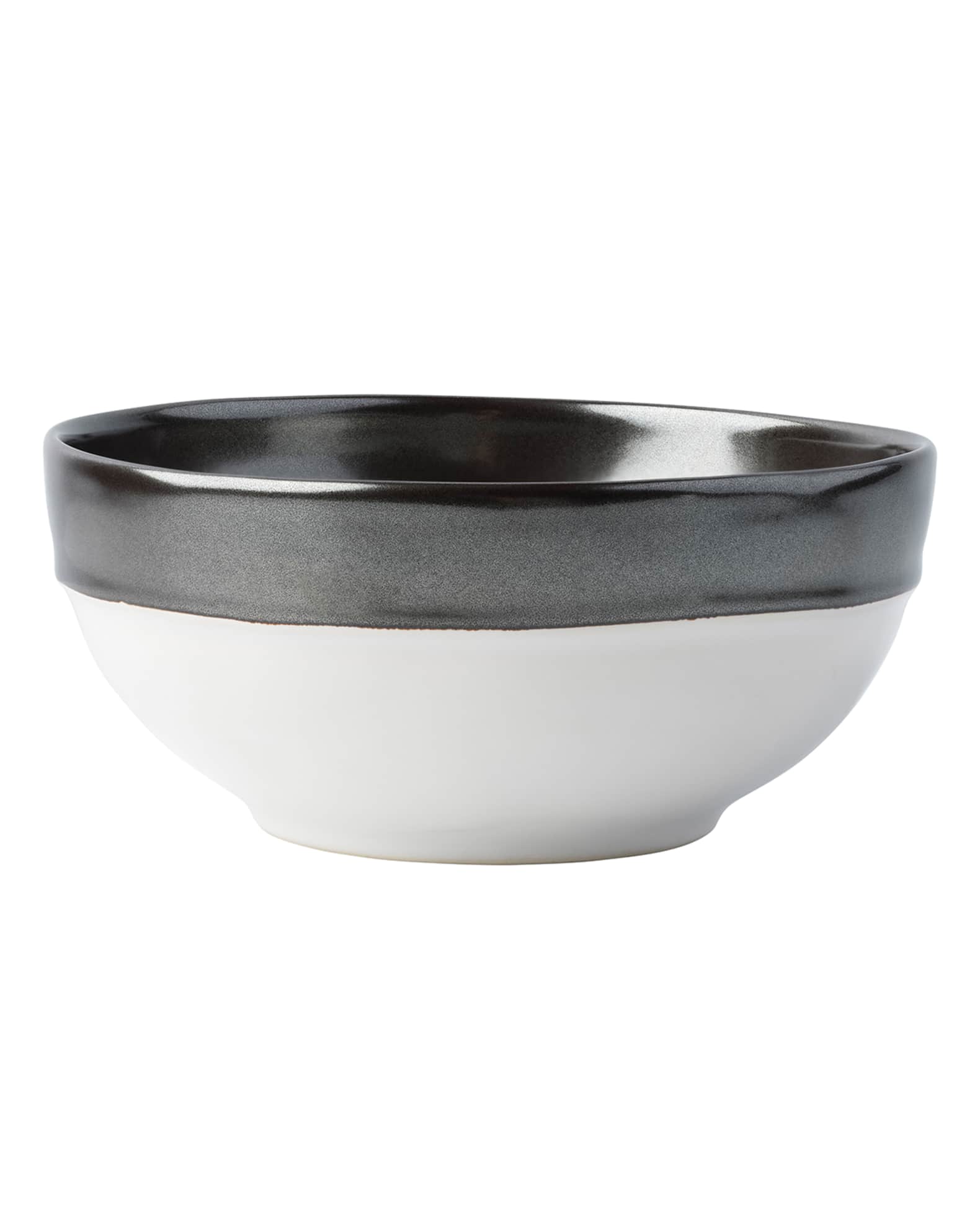 Juliska Emerson Cereal/Ice Cream Bowl White/Pewter Horchow