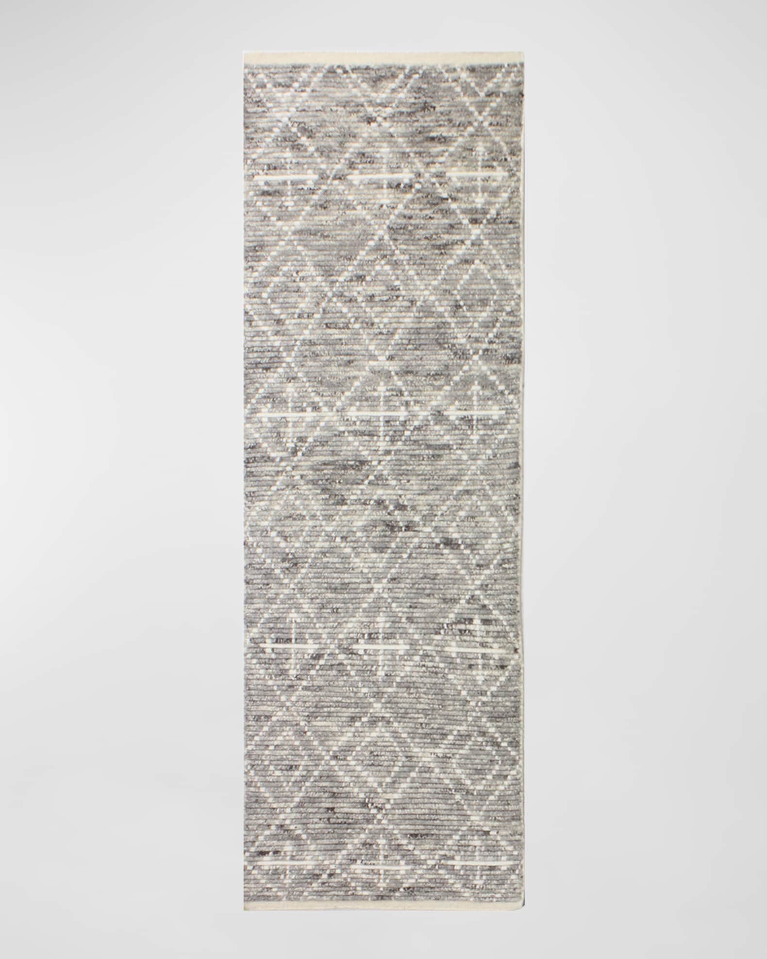 Oscar Hand-Knotted Rug, 3' x 8'