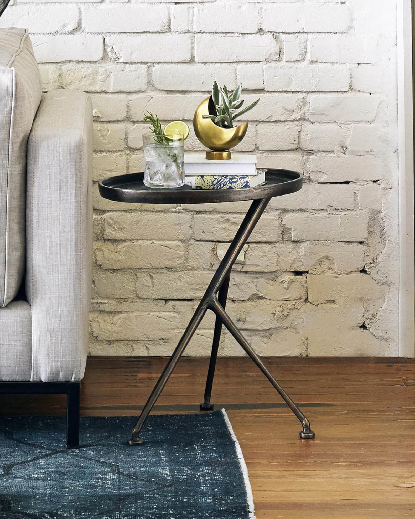 Four hands schmidt accent hot sale table