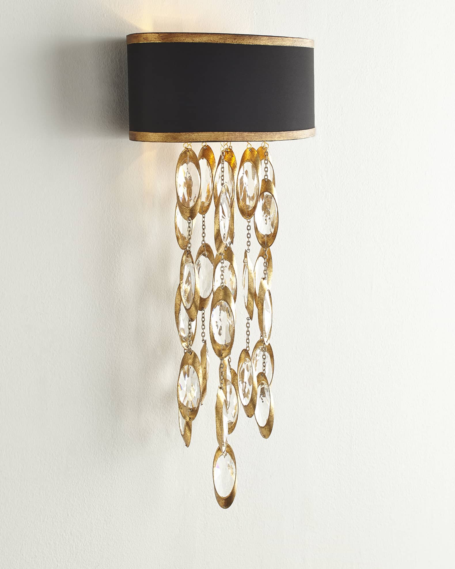 John Richard Collection Black Tie Two Light Sconce Horchow