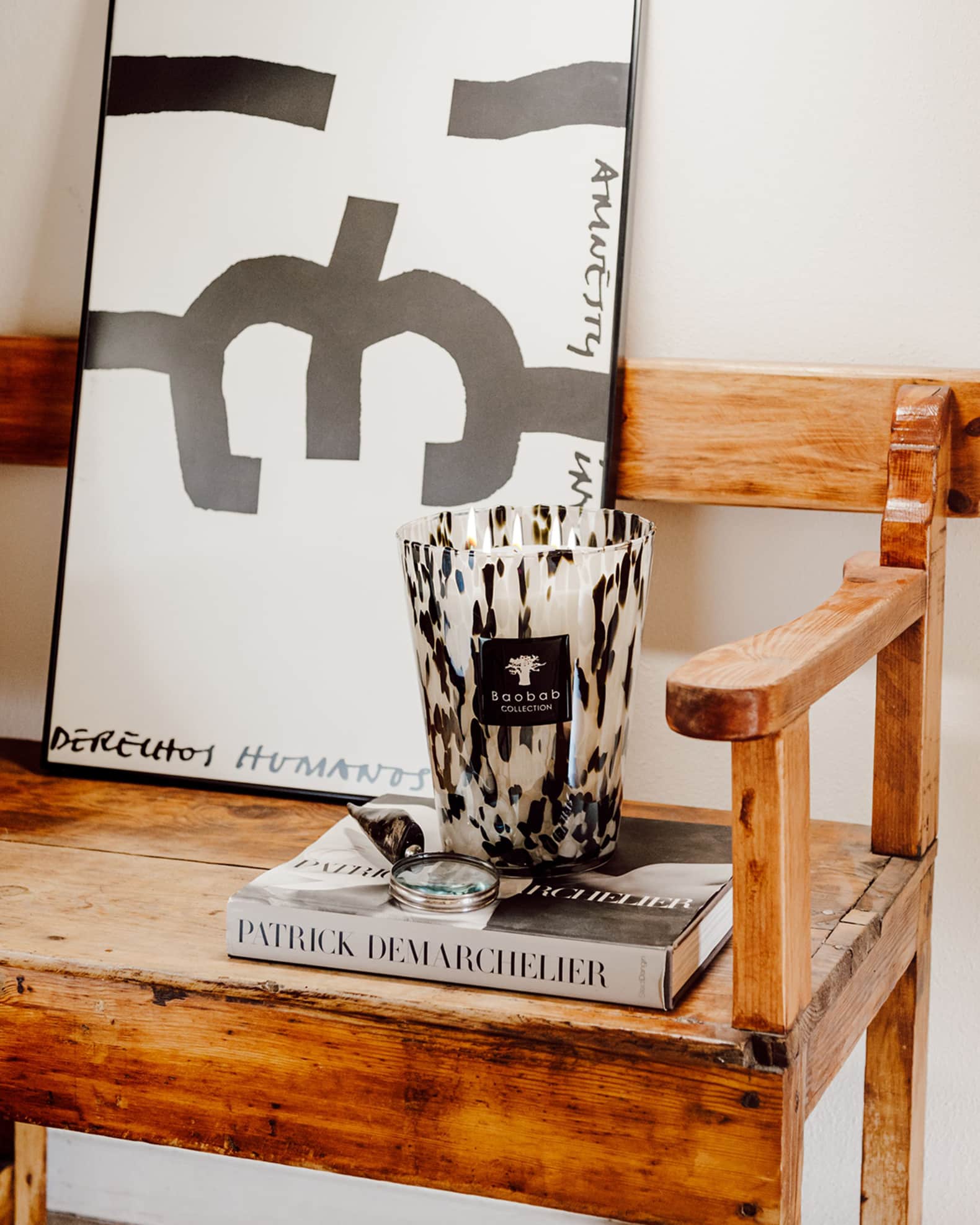 Baobab Collection Black Pearls Scented Candle, 13.8