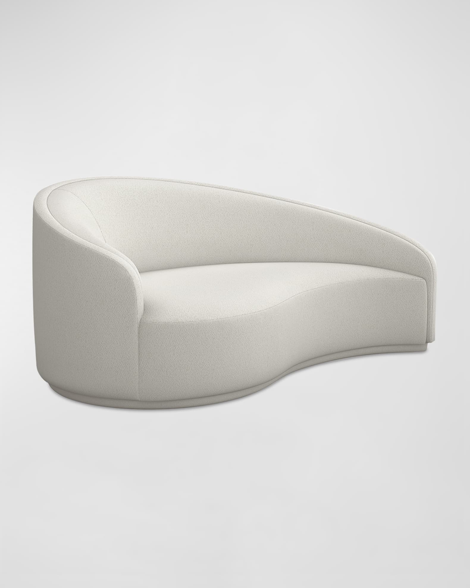 Interlude Home Dana Left Curved Chaise