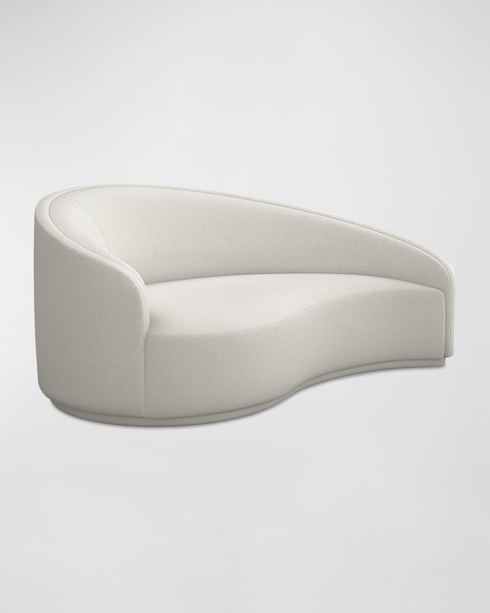 Chaise curved discount