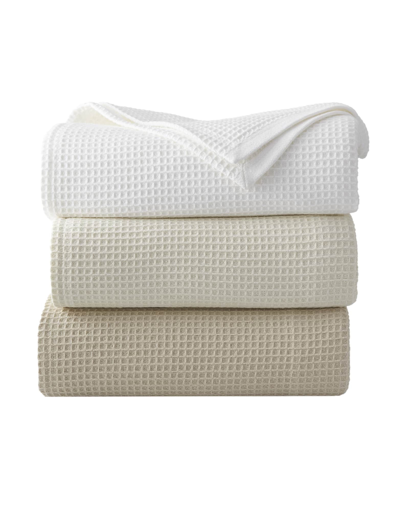 Waffle weave blanket queen deals