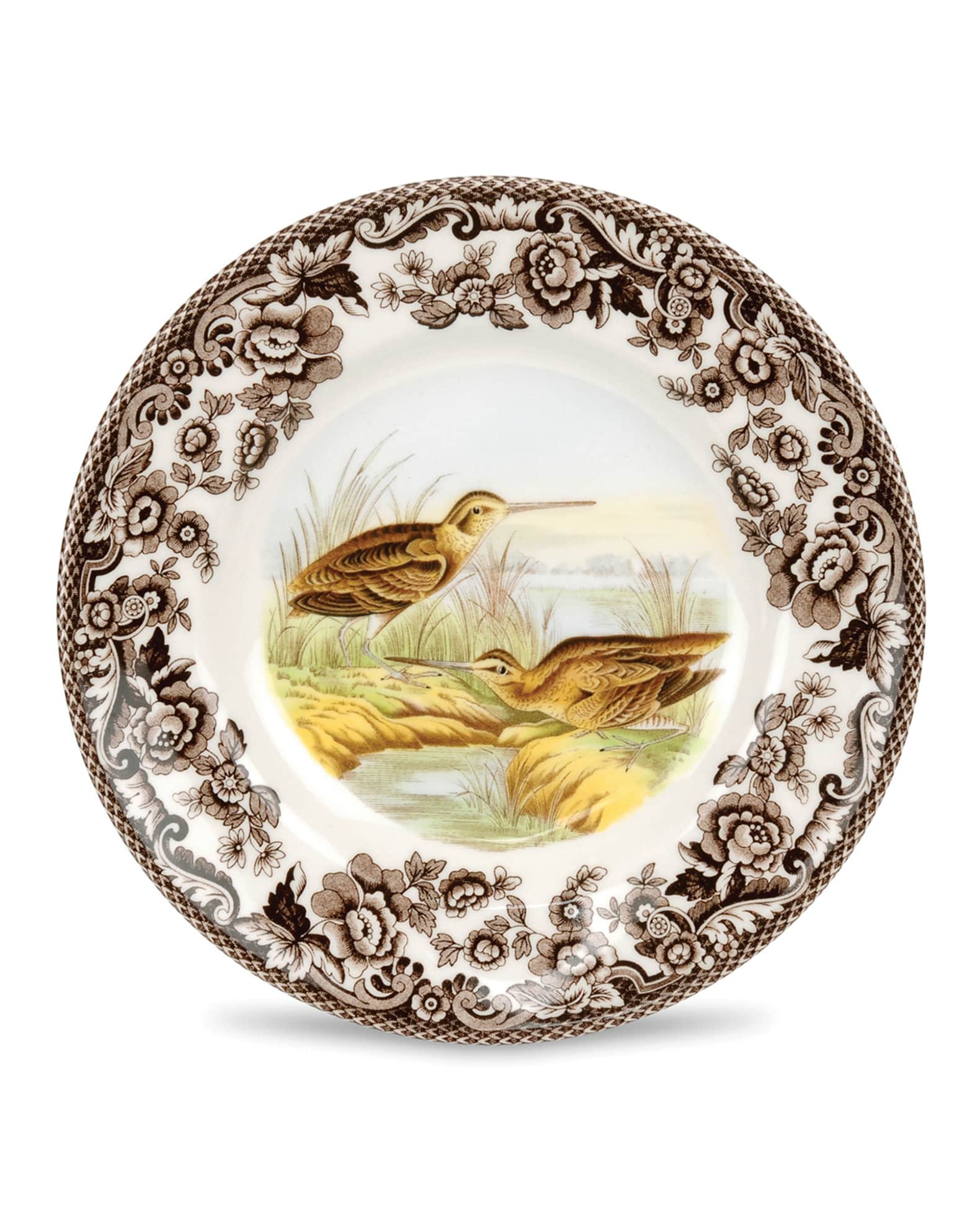 Spode Woodland Snipe Bread & Butter Plate